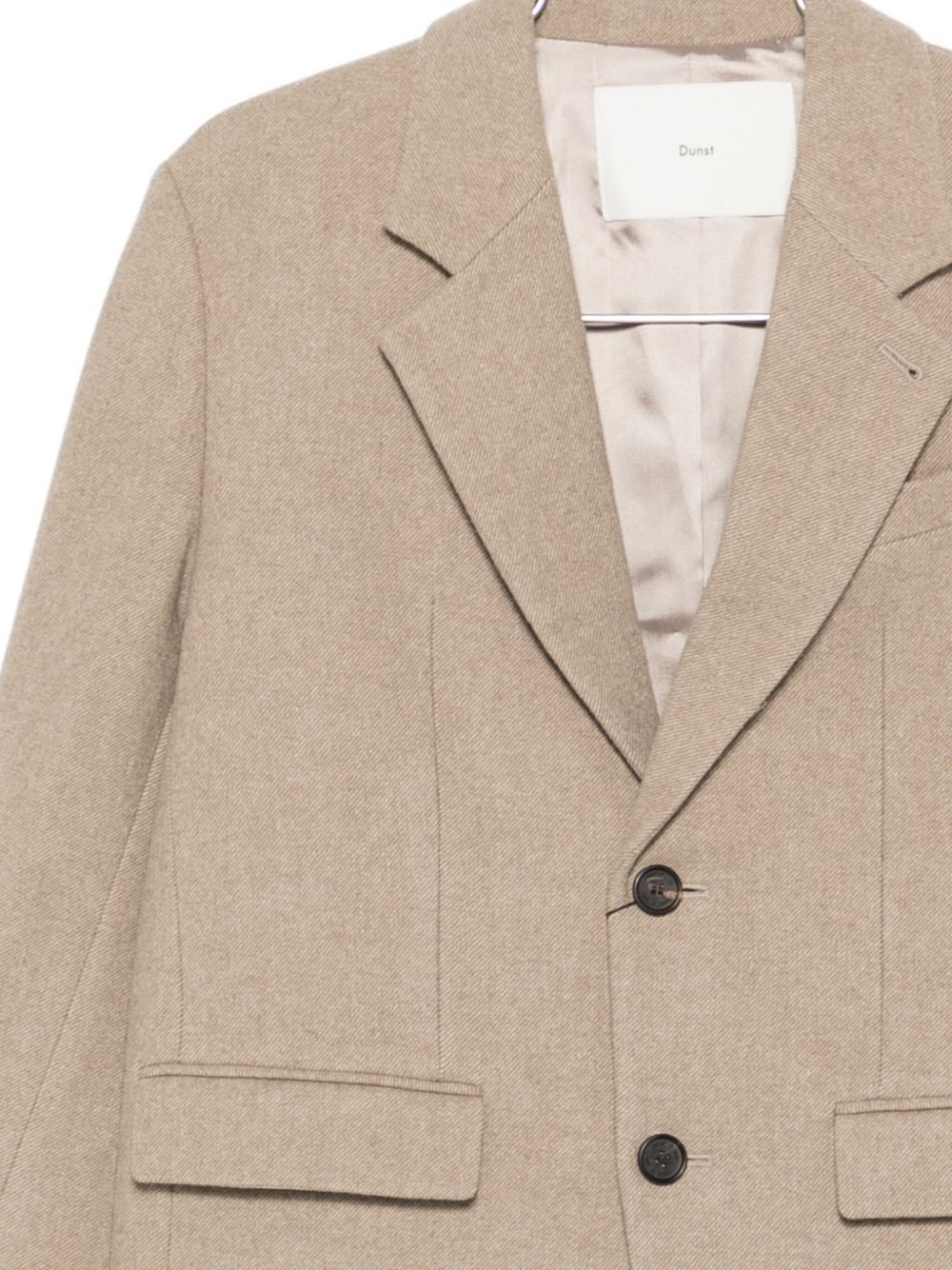 DUNST Wool Single-Breasted Blazer Jacket
