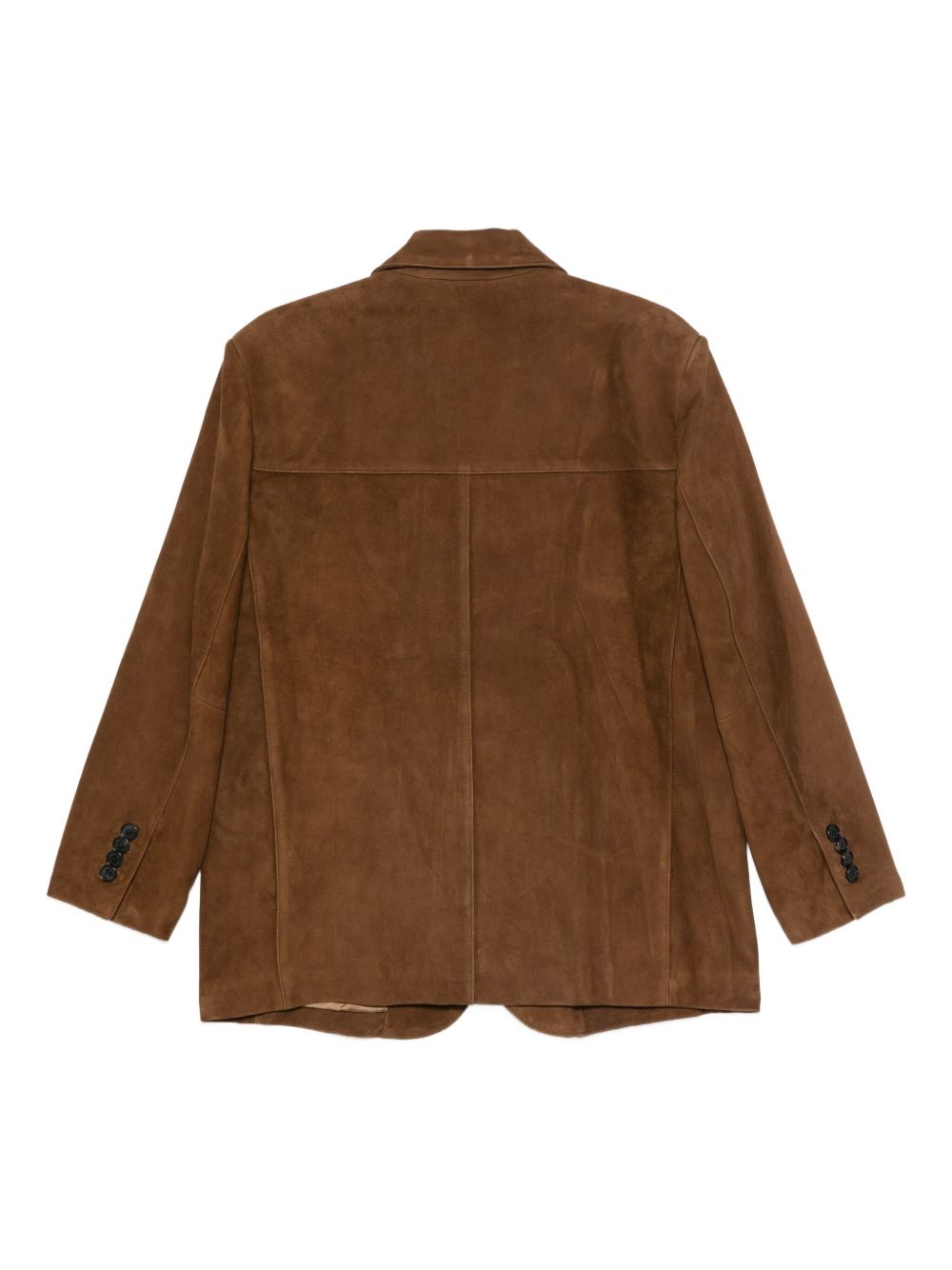 DUNST Suede Single-Breasted Jacket