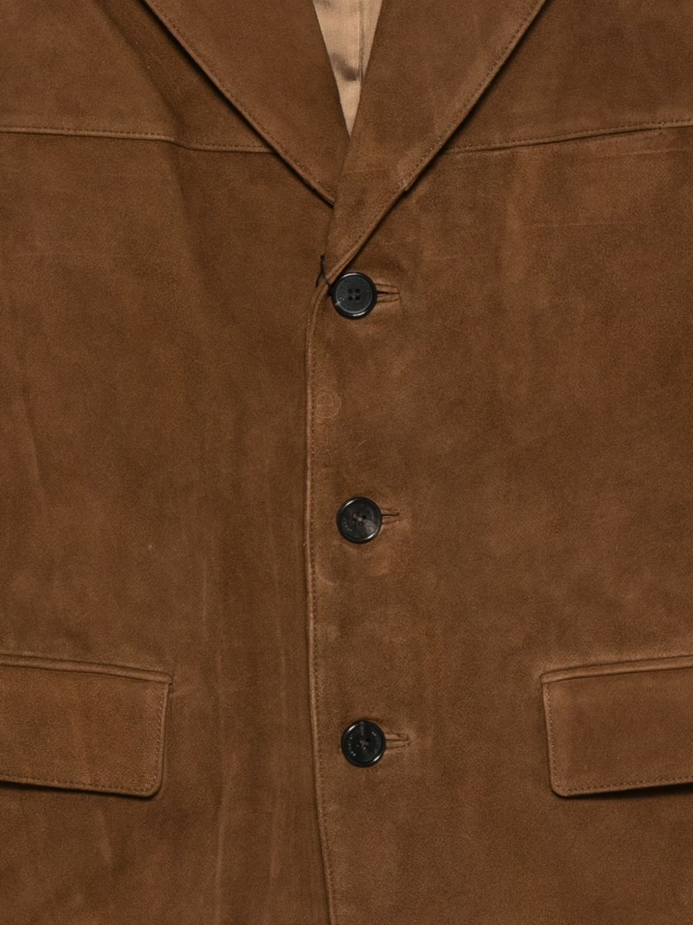DUNST Suede Single-Breasted Jacket