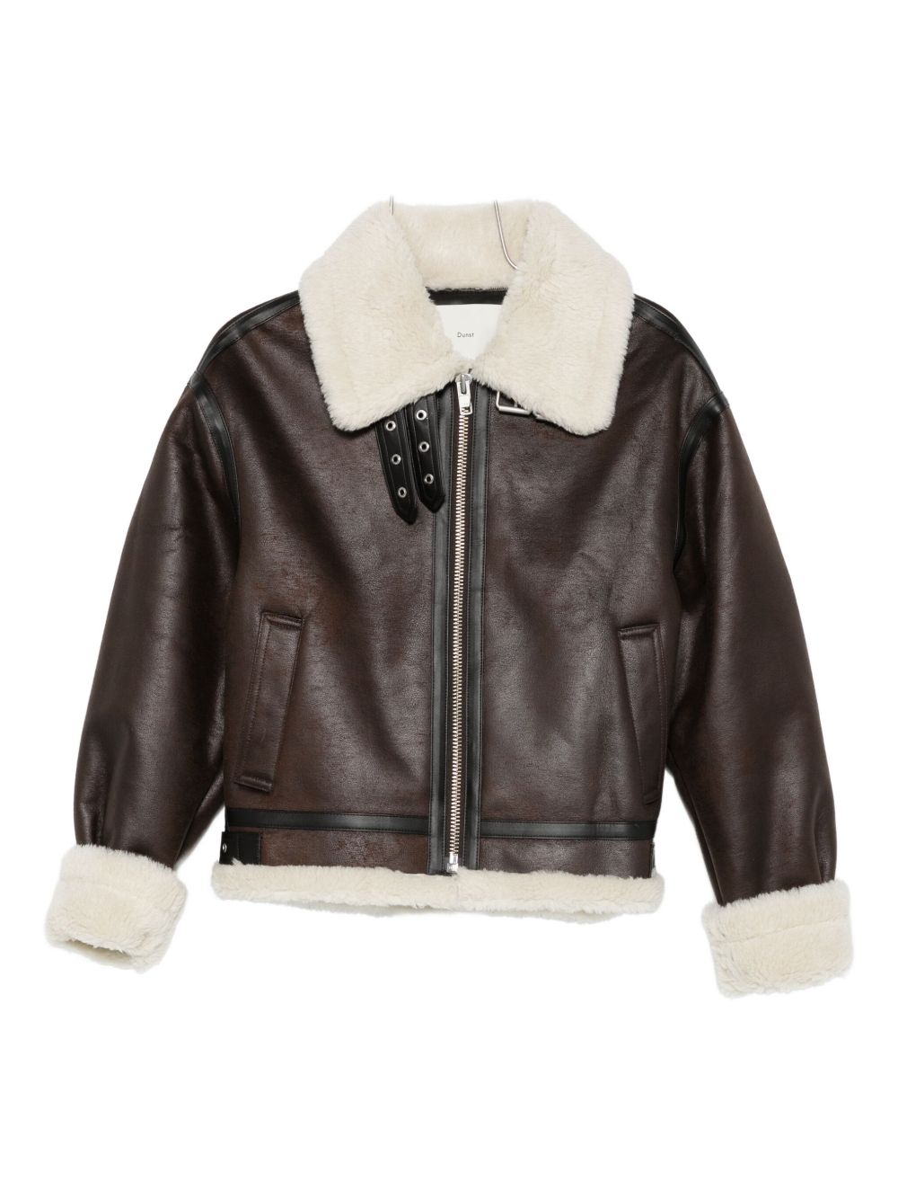 DUNST Faux Leather Shearling Jacket - Women's Fall 2025