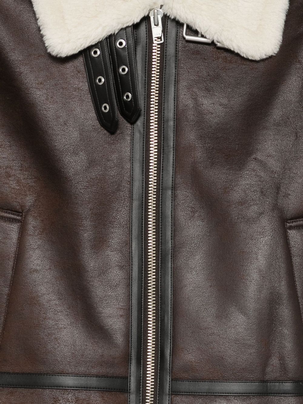 DUNST Faux Leather Shearling Jacket - Women's Fall 2025
