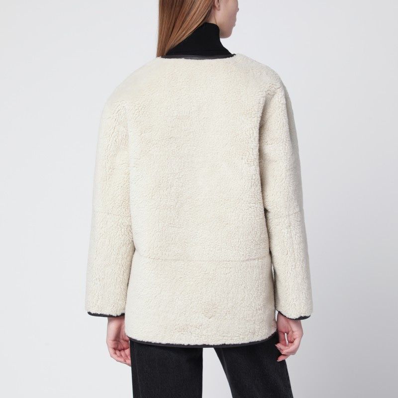 DUNST Shearling-Effect Fabric Jacket