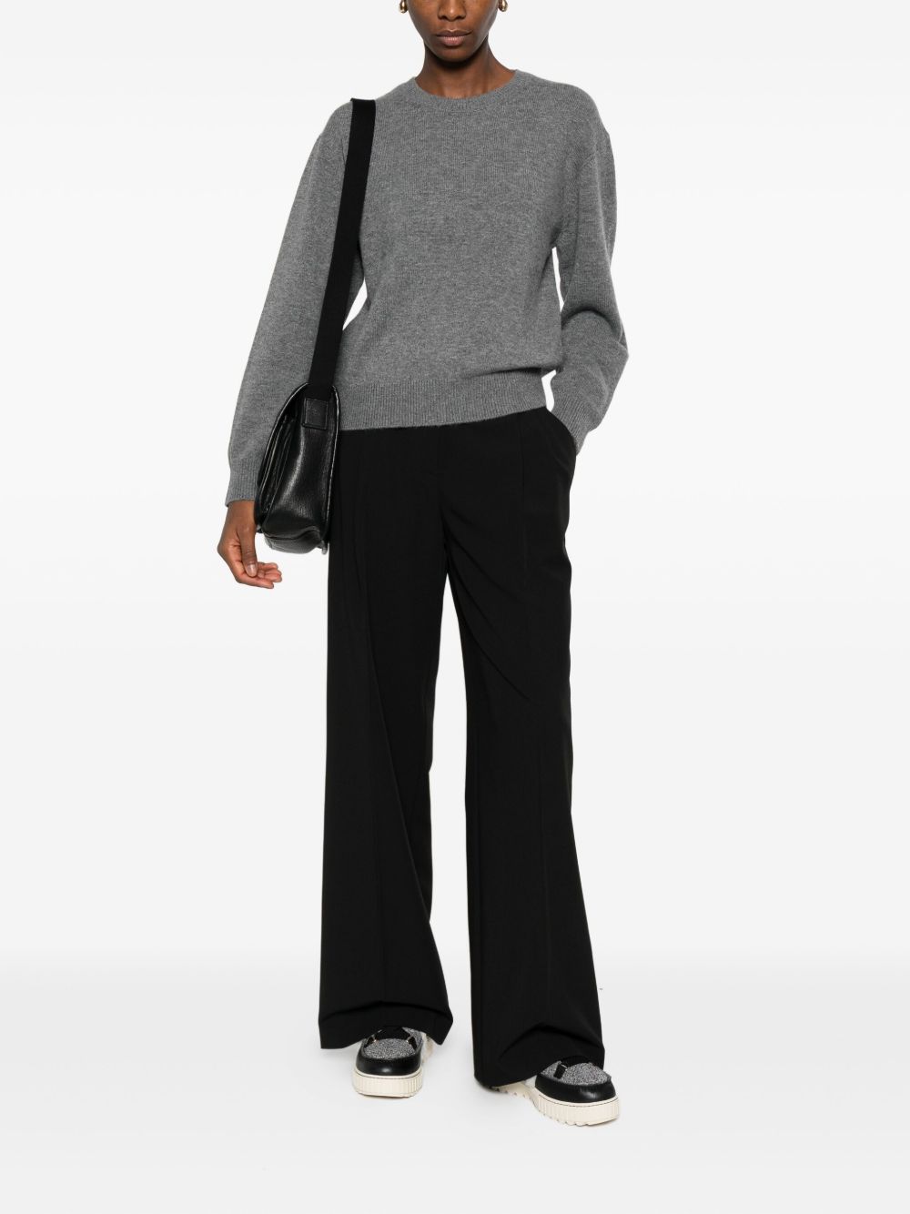 DUNST Wool Crewneck Sweater for Women