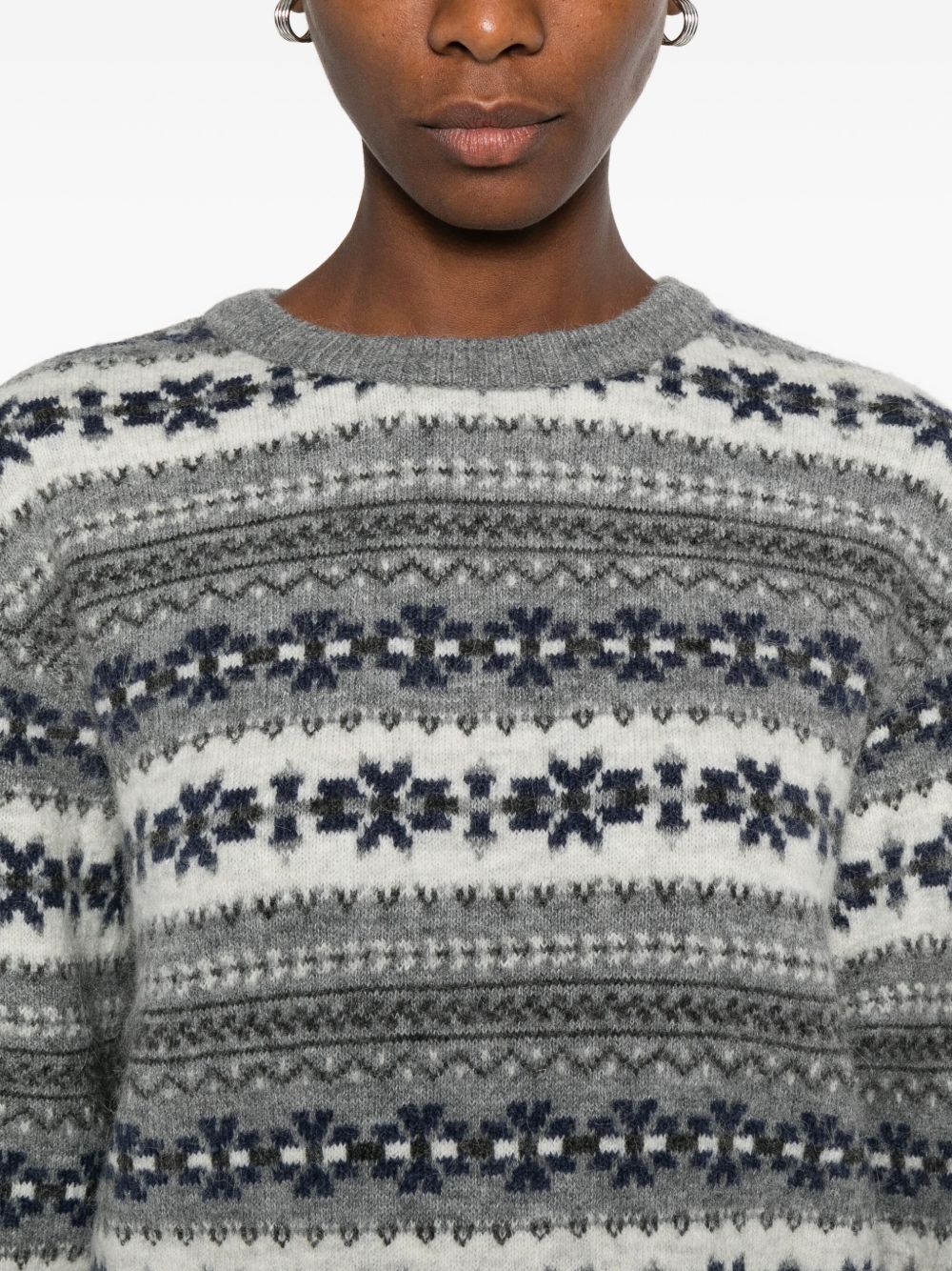 DUNST Wool Blend Crewneck Jumper