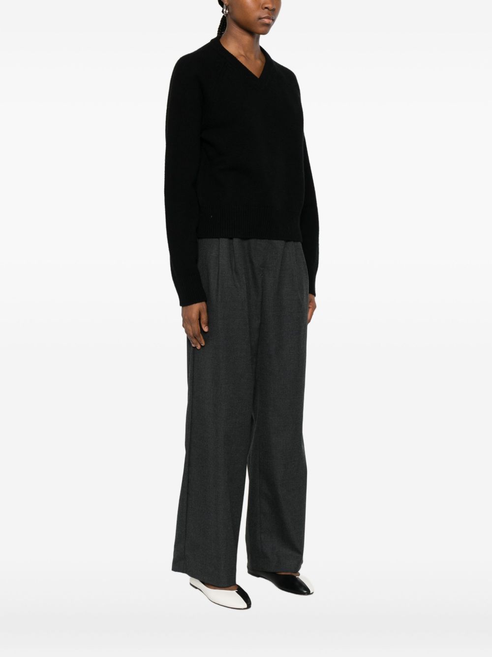 DUNST V-Necked Wool Sweater