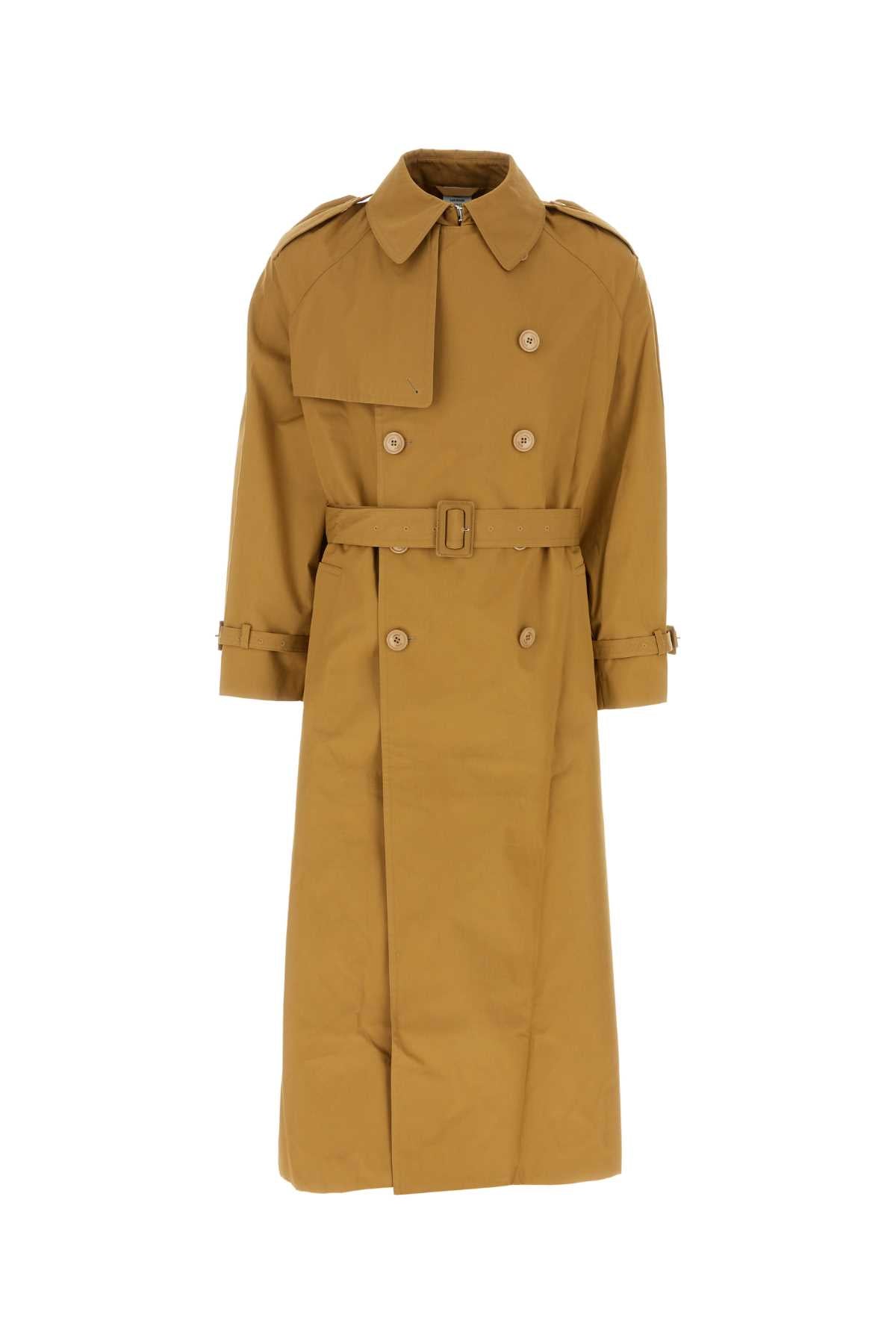 VETEMENTS Oversized Cotton Trench Jacket