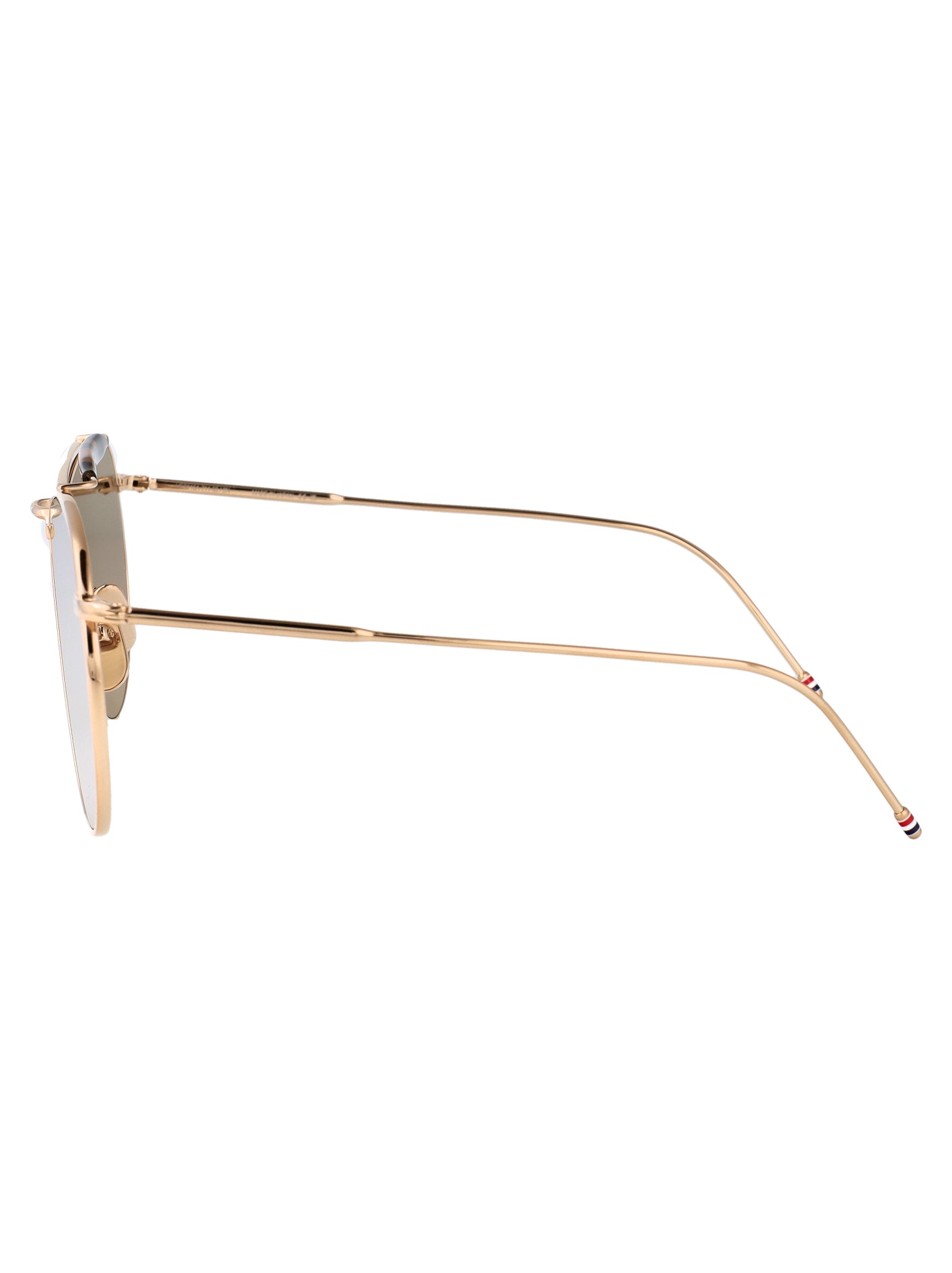 THOM BROWNE 12K Gold Titanium Sunglasses