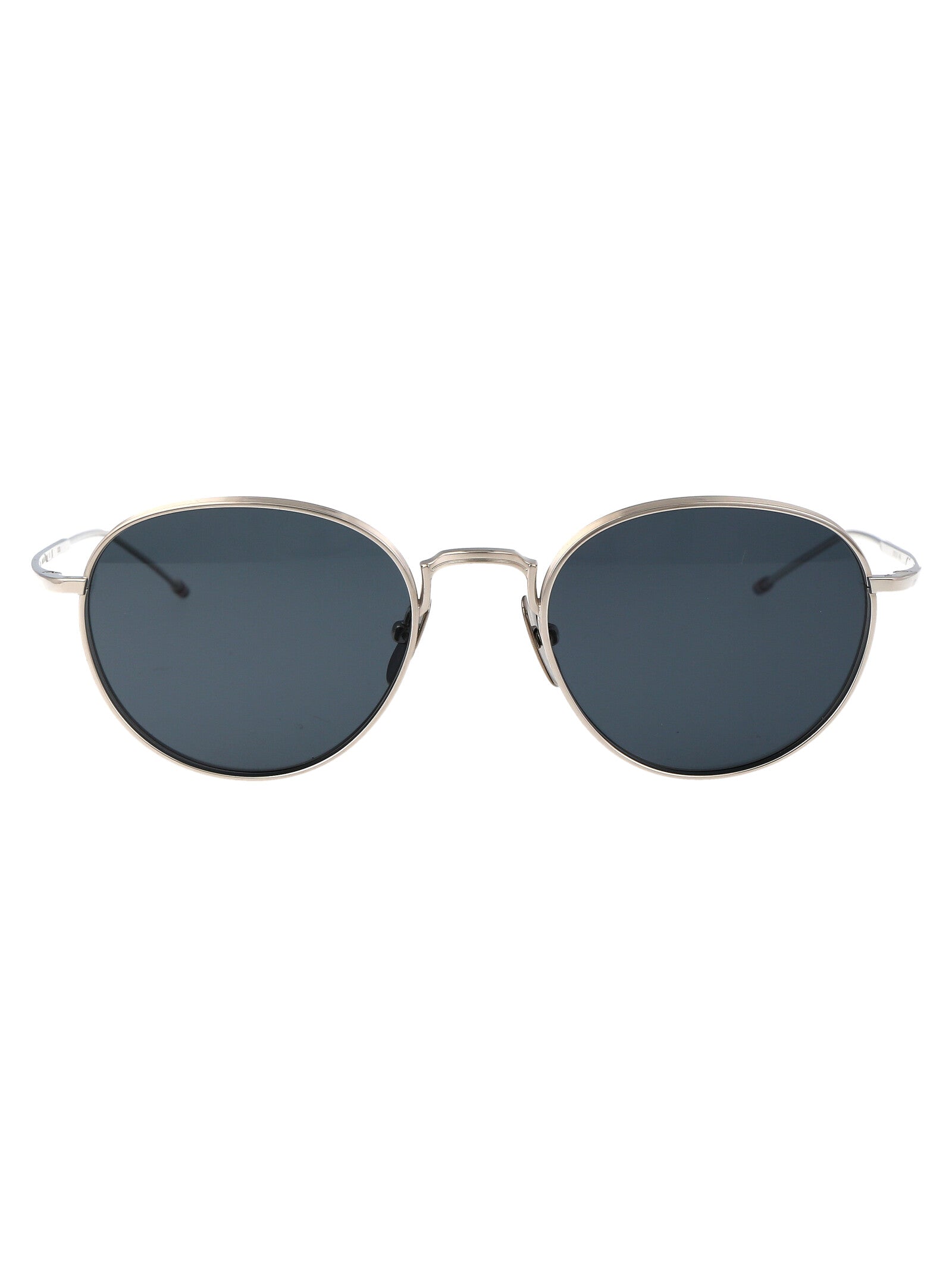 THOM BROWNE Sleek Titanium Sunglasses 52mm