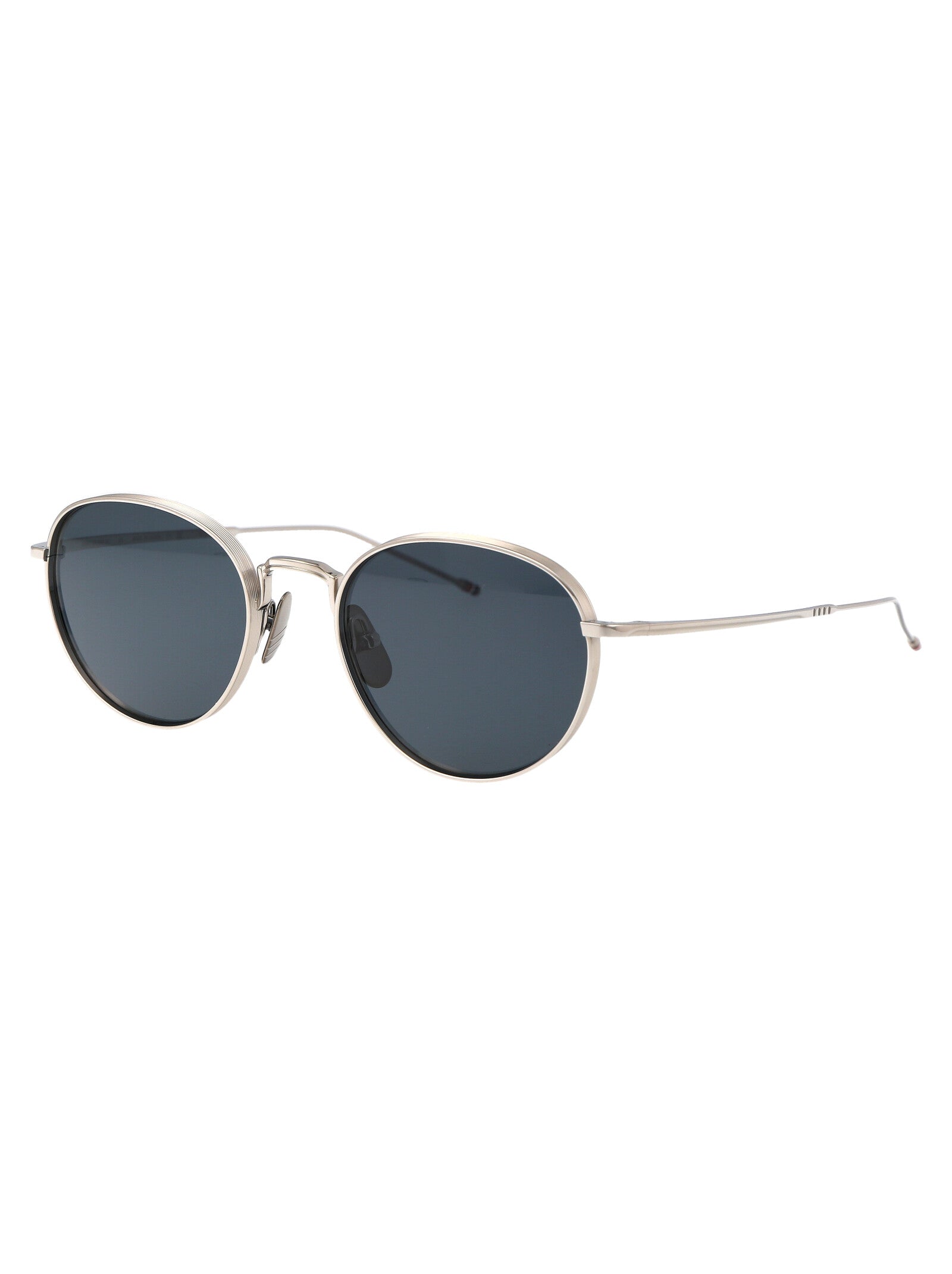 THOM BROWNE Sleek Titanium Sunglasses 52mm