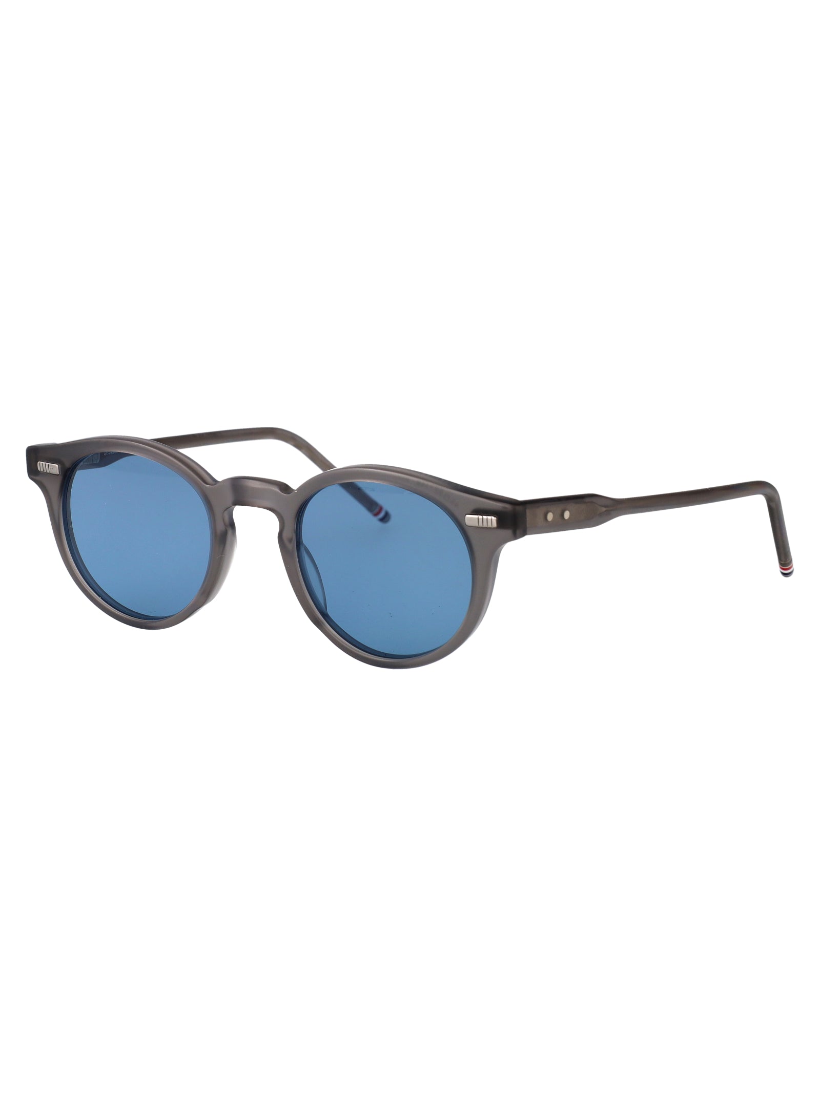 THOM BROWNE Titanium Sunglasses SS25 Unisex Style