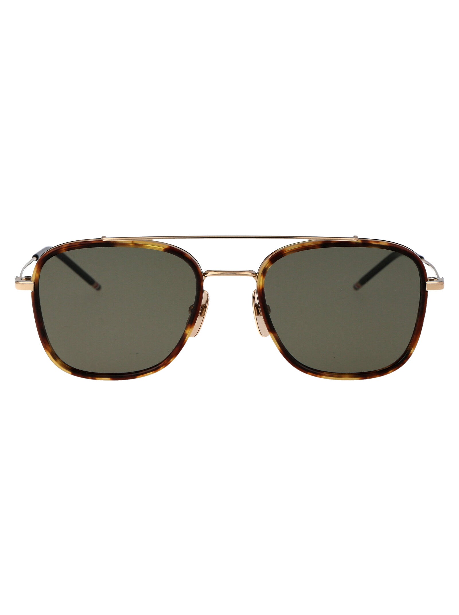 THOM BROWNE Medium Titanium Sunglasses