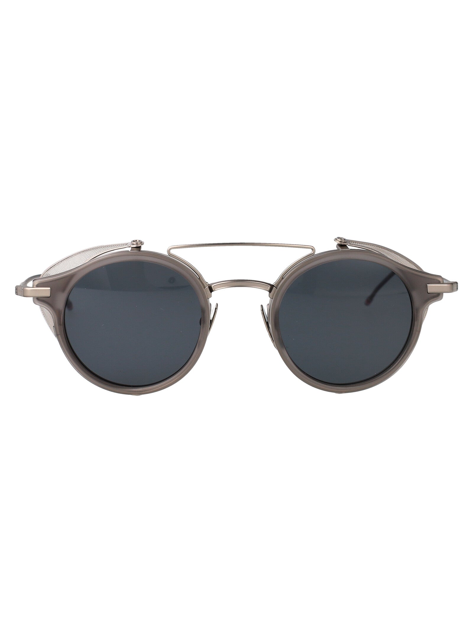 THOM BROWNE Sleek Titanium Sunglasses - Unisex