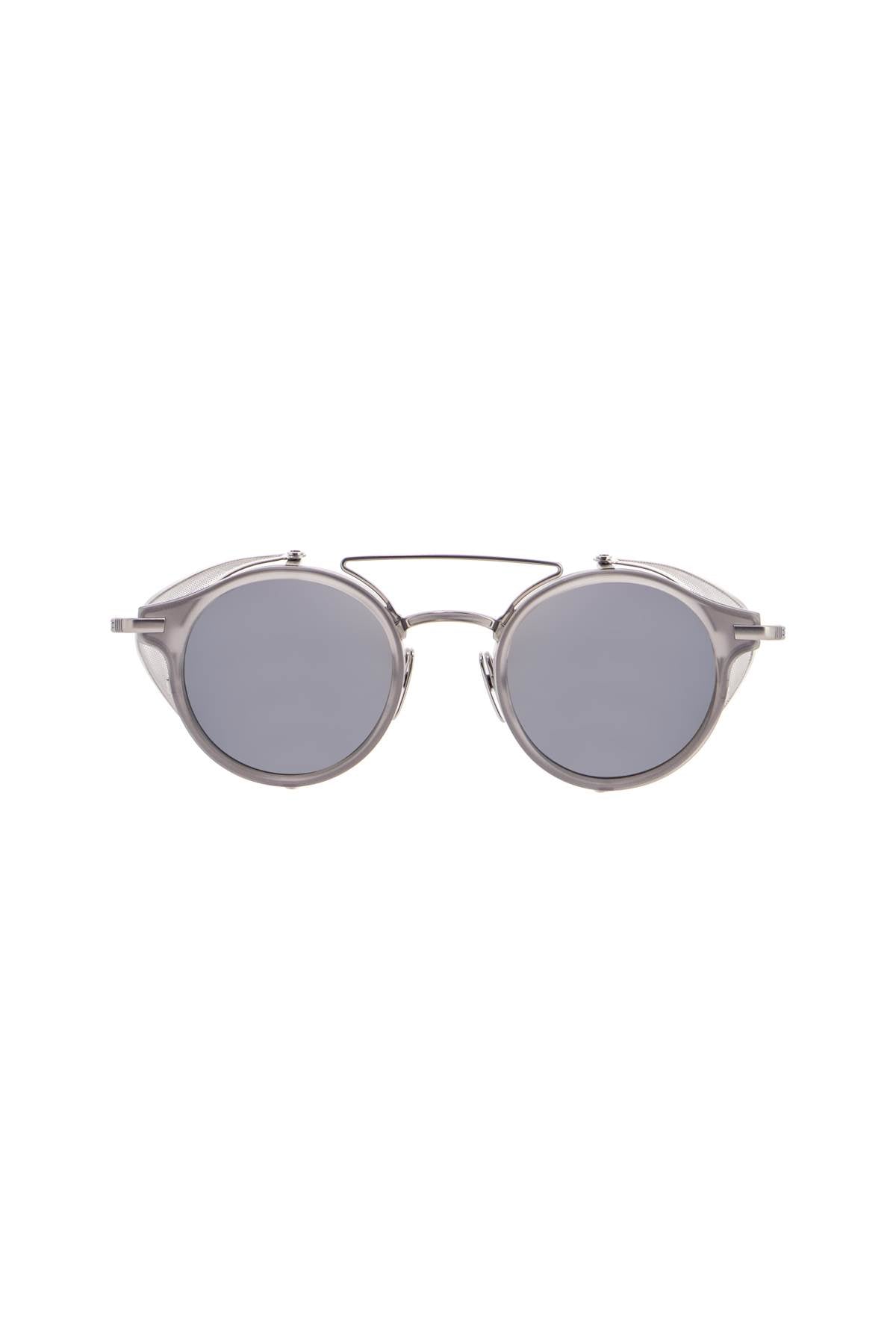 THOM BROWNE Sleek Titanium Sunglasses - Unisex