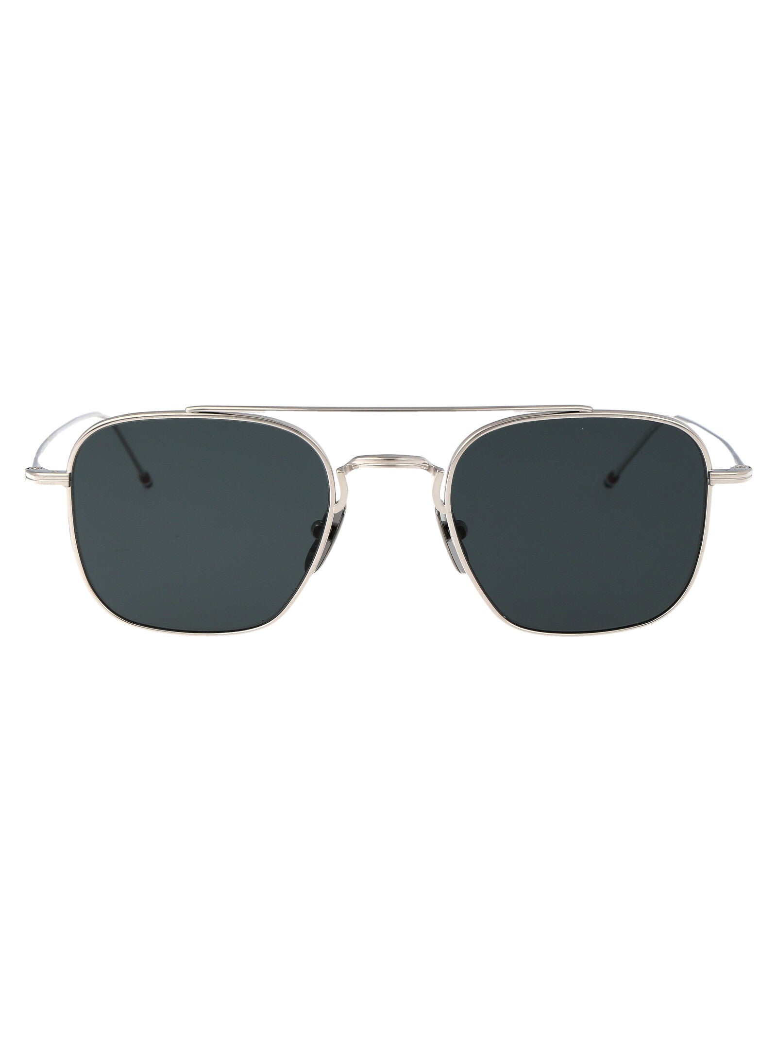 THOM BROWNE Sleek Titanium Sunglasses - Unisex