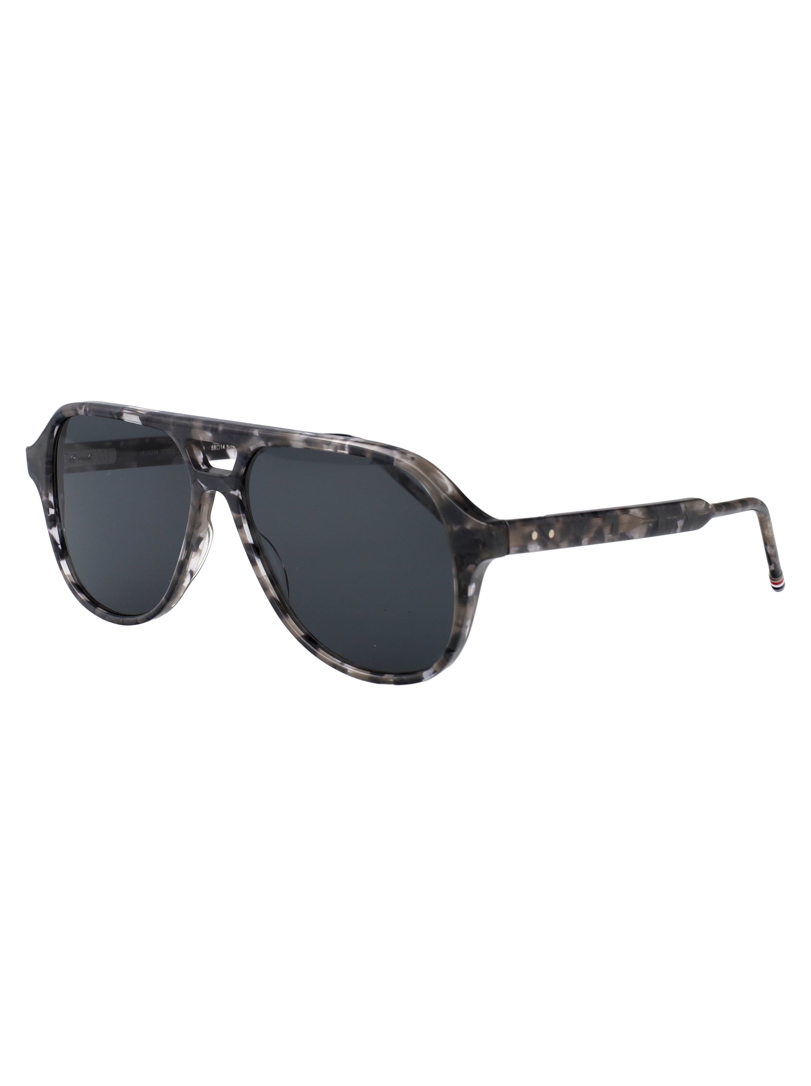 THOM BROWNE Tortoise Acetate Sunglasses