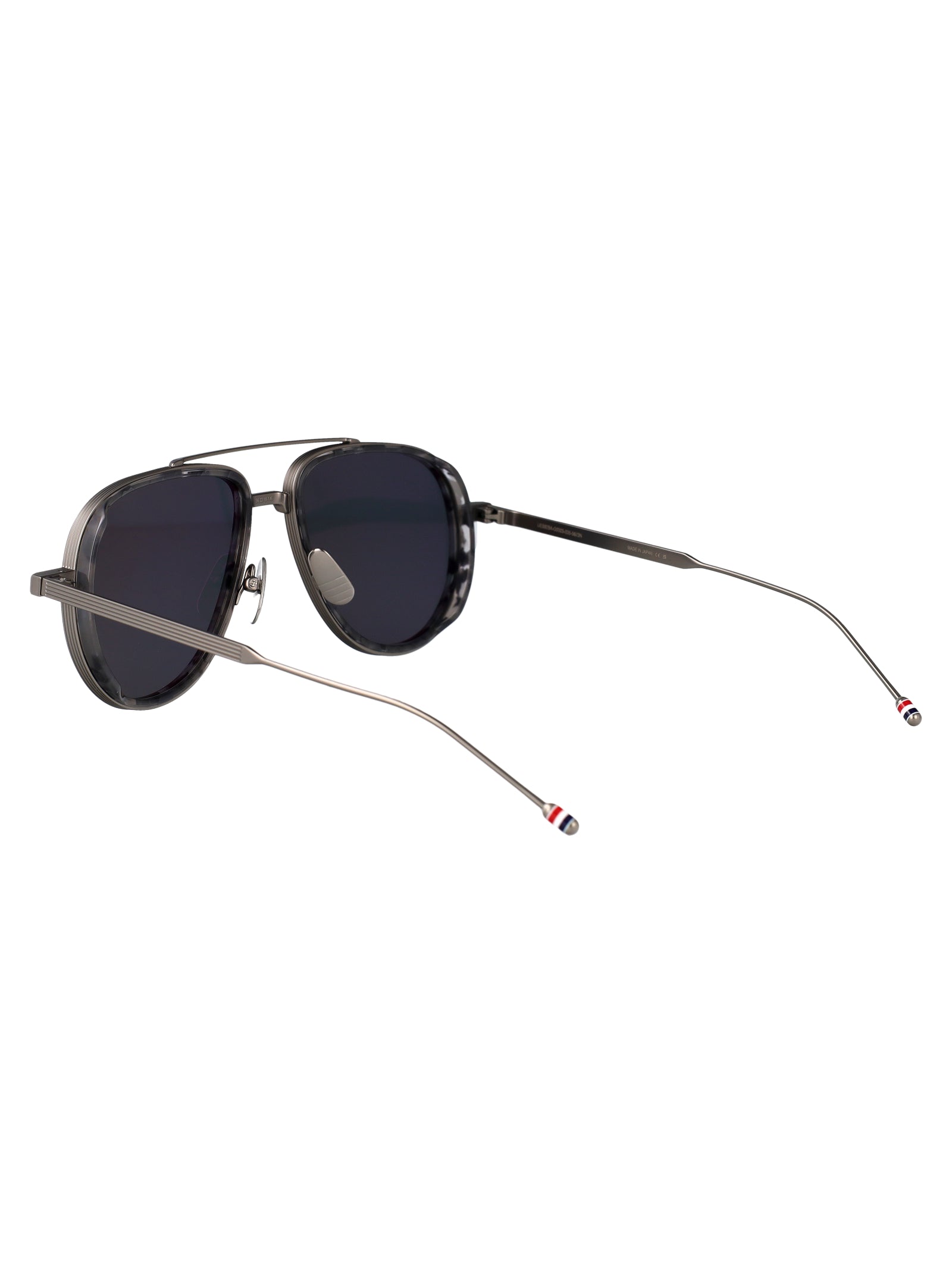 THOM BROWNE Unisex Acetate and Titanium Sunglasses
