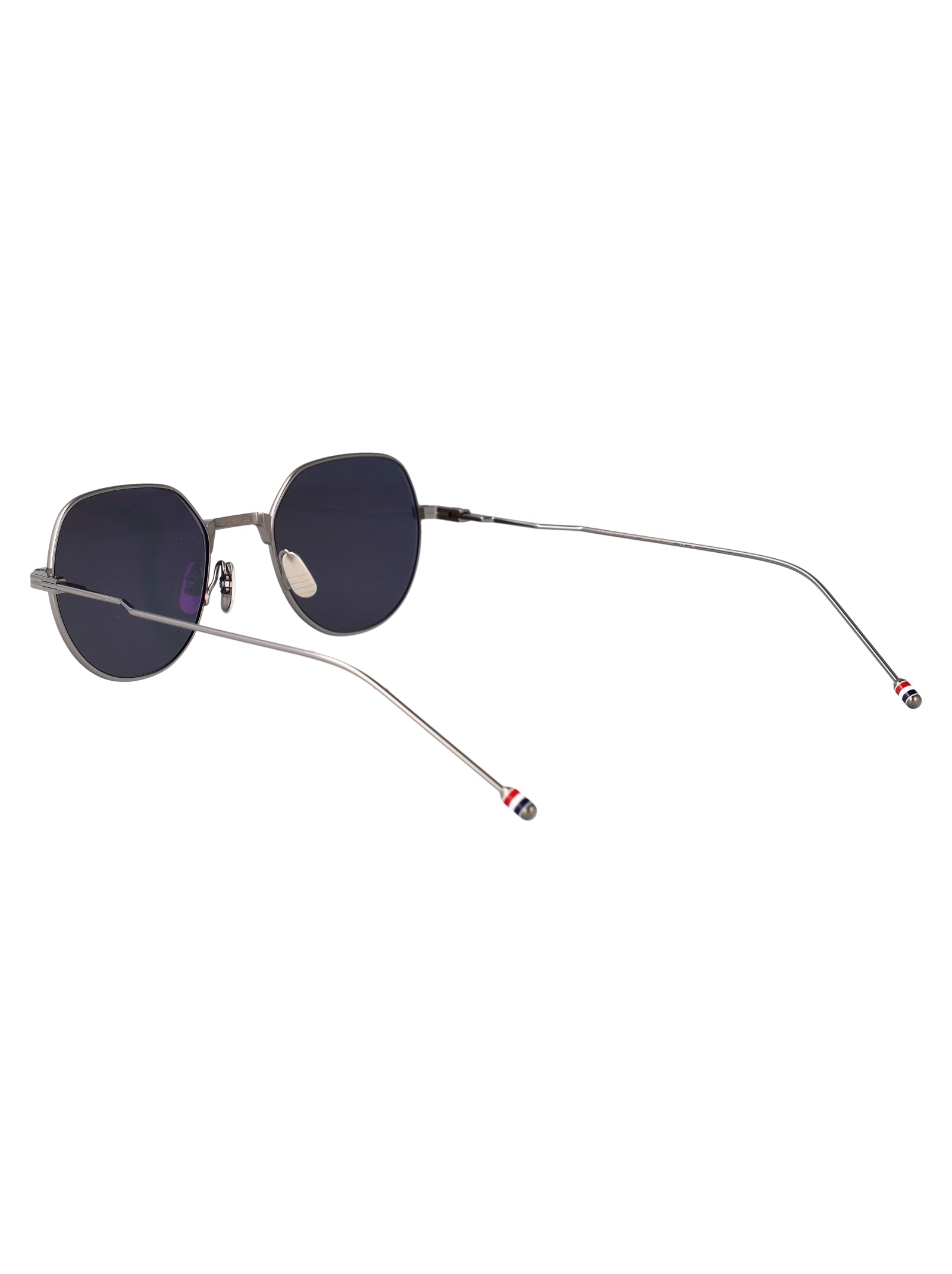 THOM BROWNE Grey Titanium Unisex Sunglasses