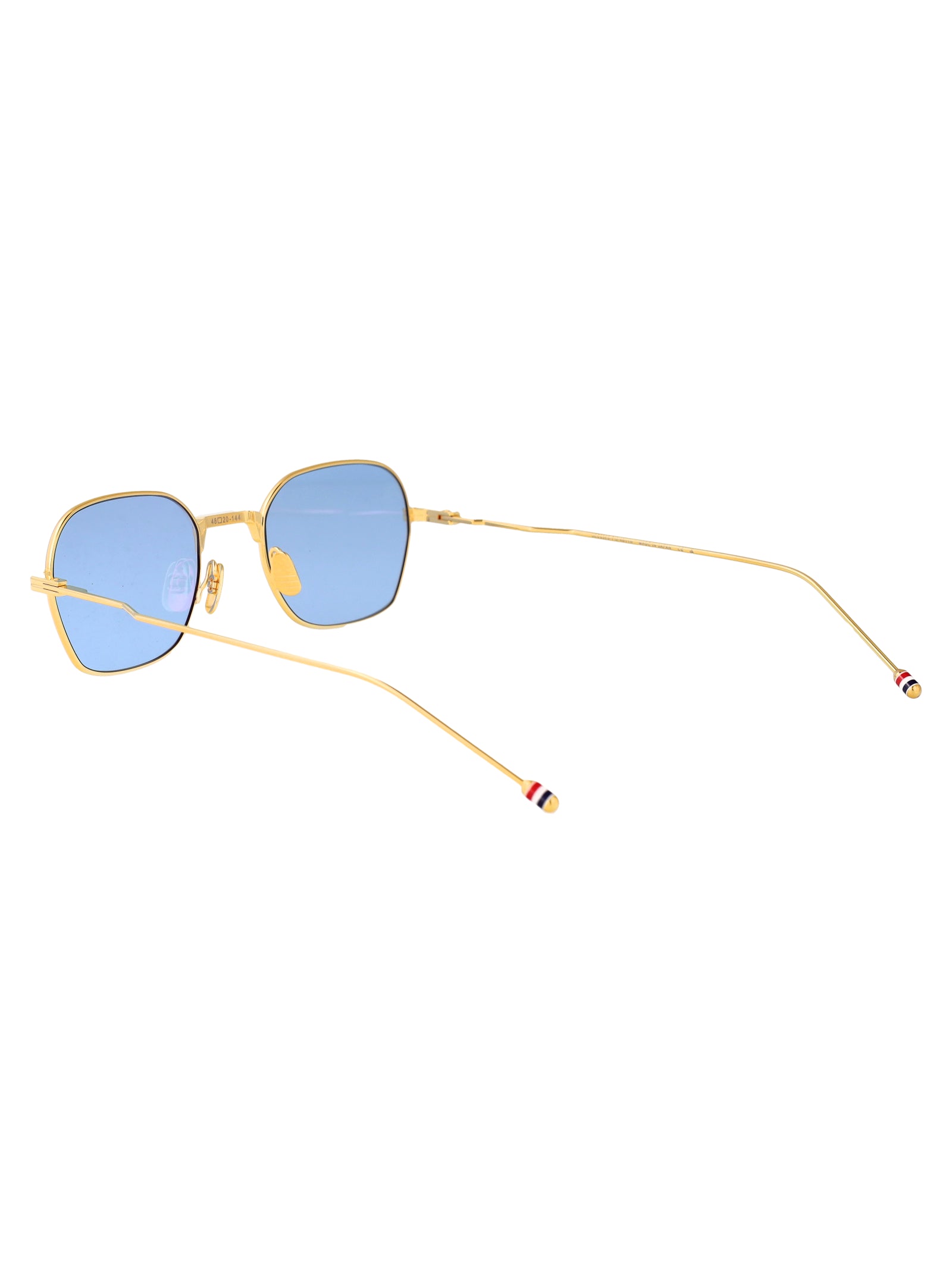 THOM BROWNE 18K Gold Plate Titanium Sunglasses for All Seasons