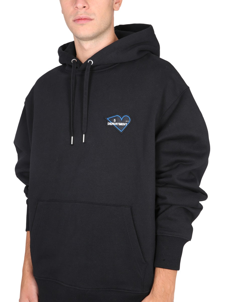 DEPARTMENT FIVE Men's Drawstring Hooded Sweatshirt