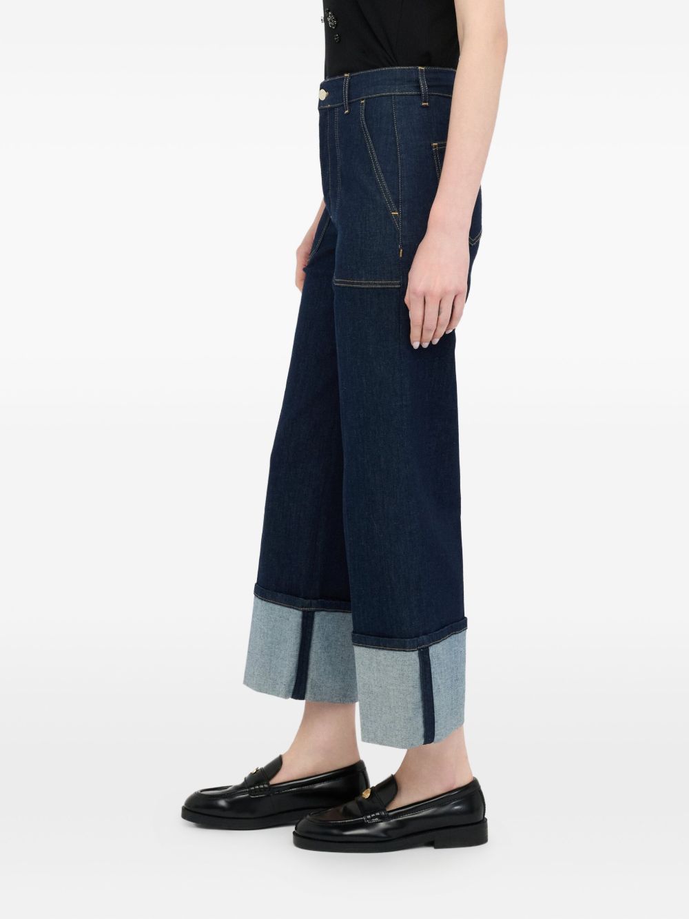 LIU JO Women’s Turn-Up Denim Jeans - FW25