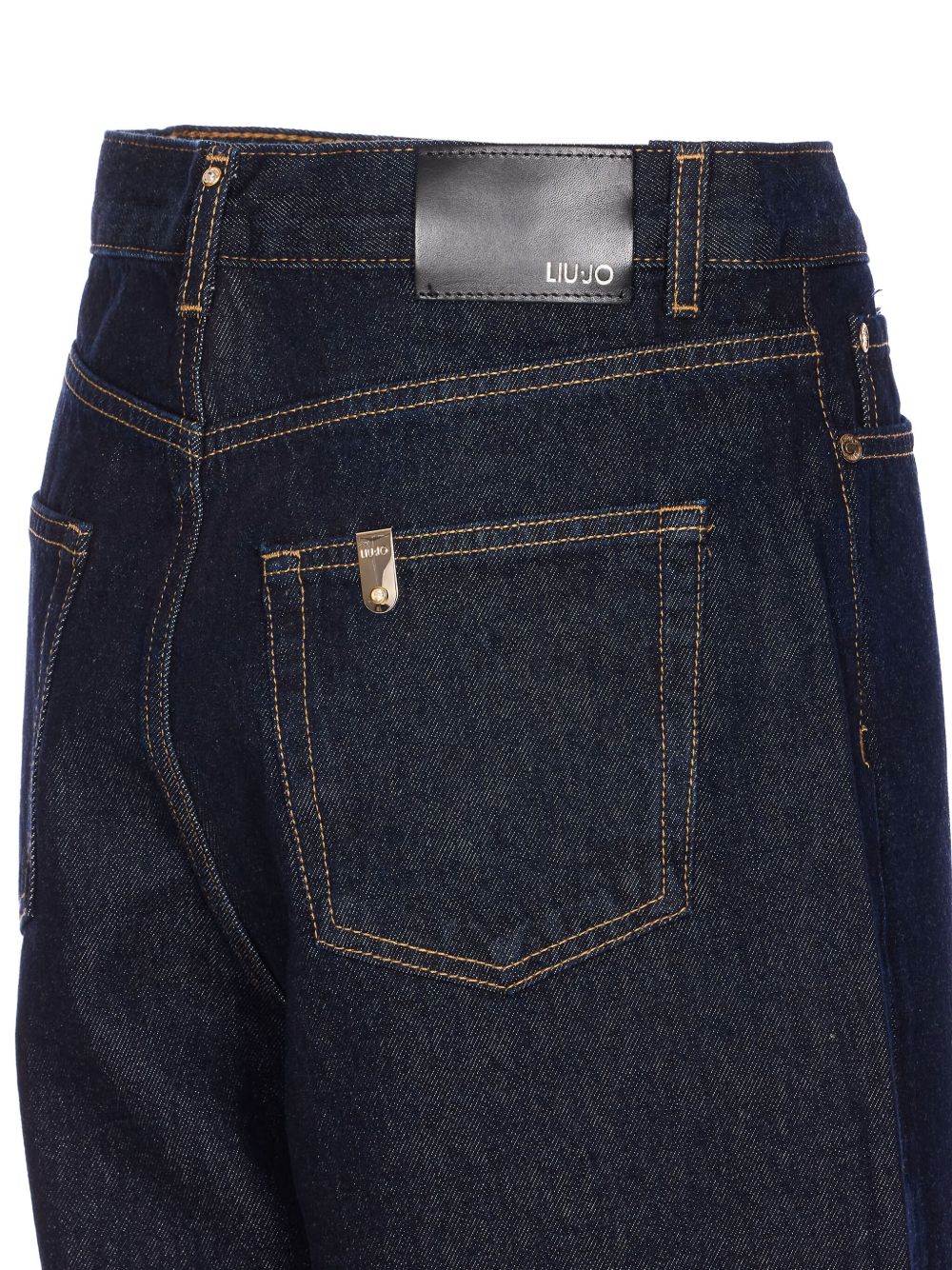 LIU JO Baggy Dark Denim Jeans for Women