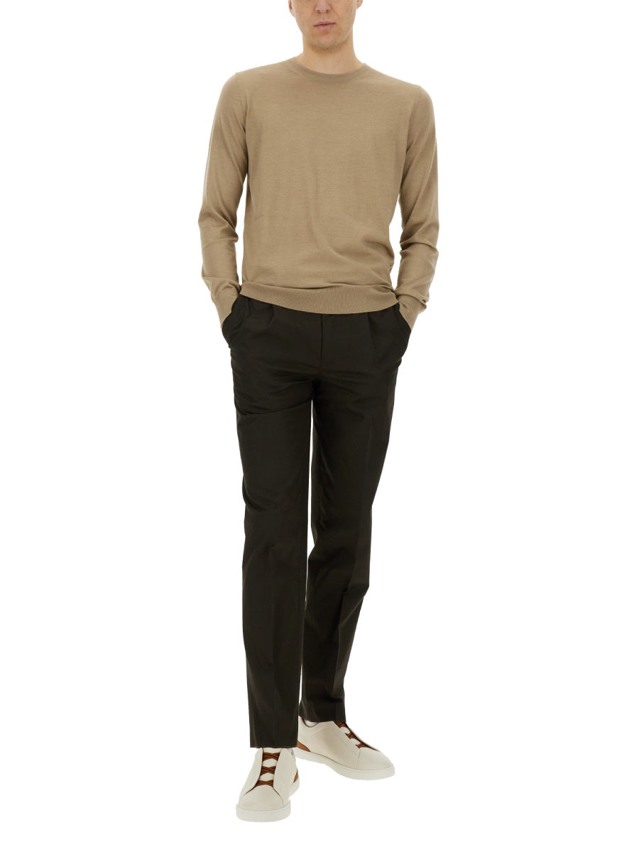 ZEGNA Cashmere and Silk Sweater - Size 50