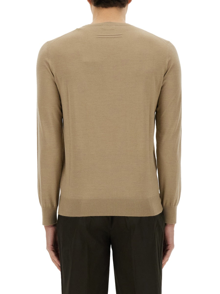 ZEGNA Cashmere and Silk Sweater - Size 50
