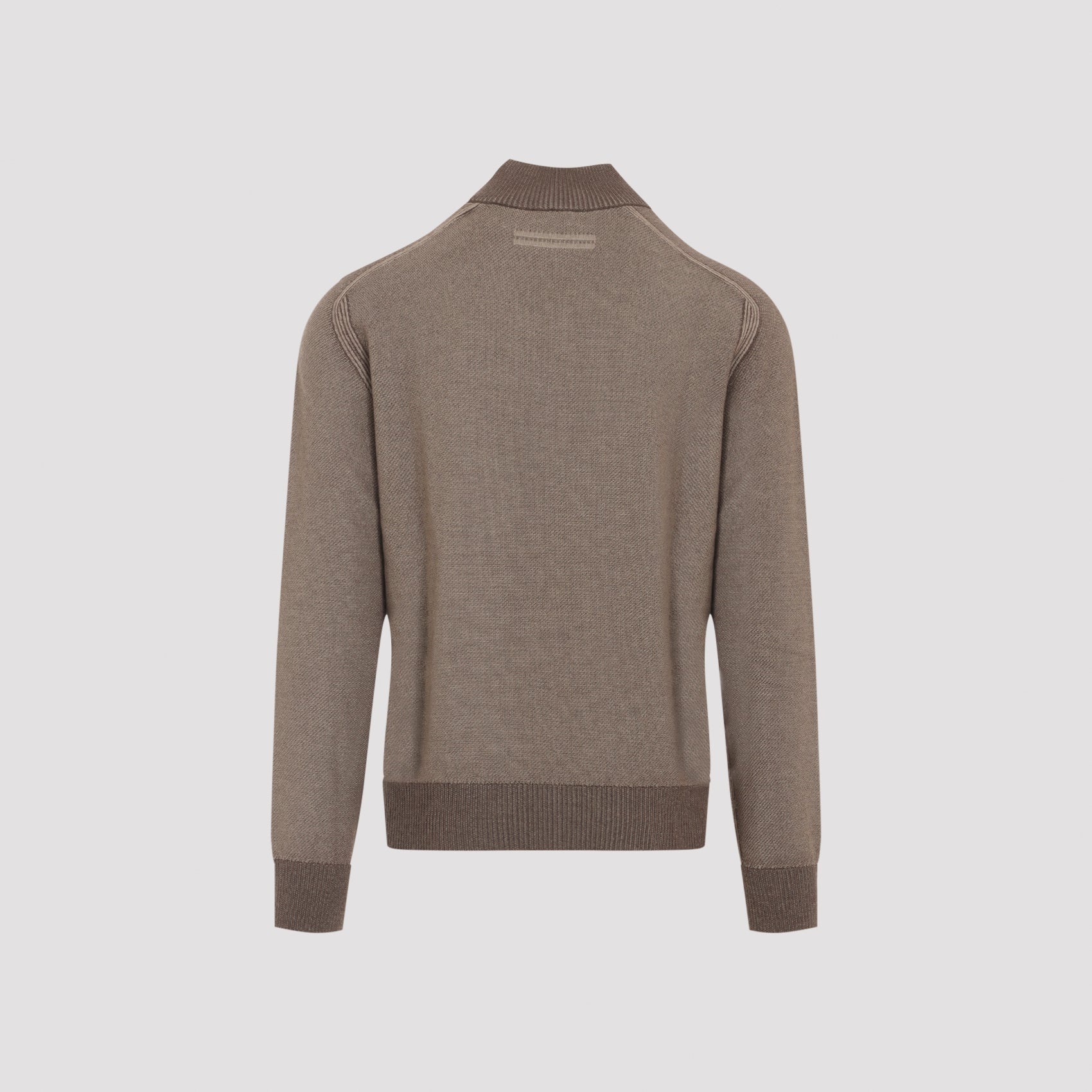 ZEGNA Cashmere and Silk Full Zip Pullover - FW25 Edition