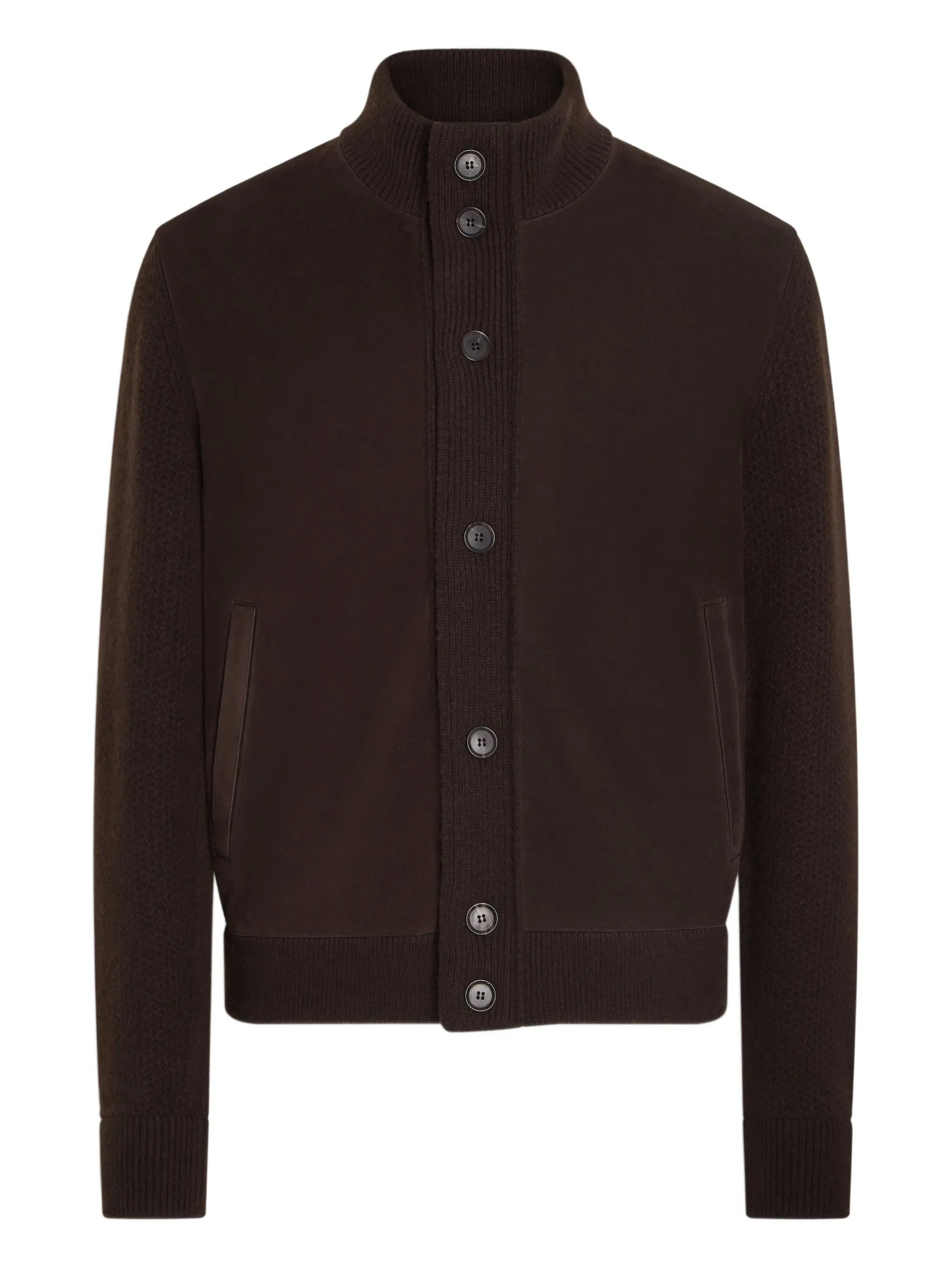 ZEGNA Men's Cashmere Blouson Jacket - Size 50