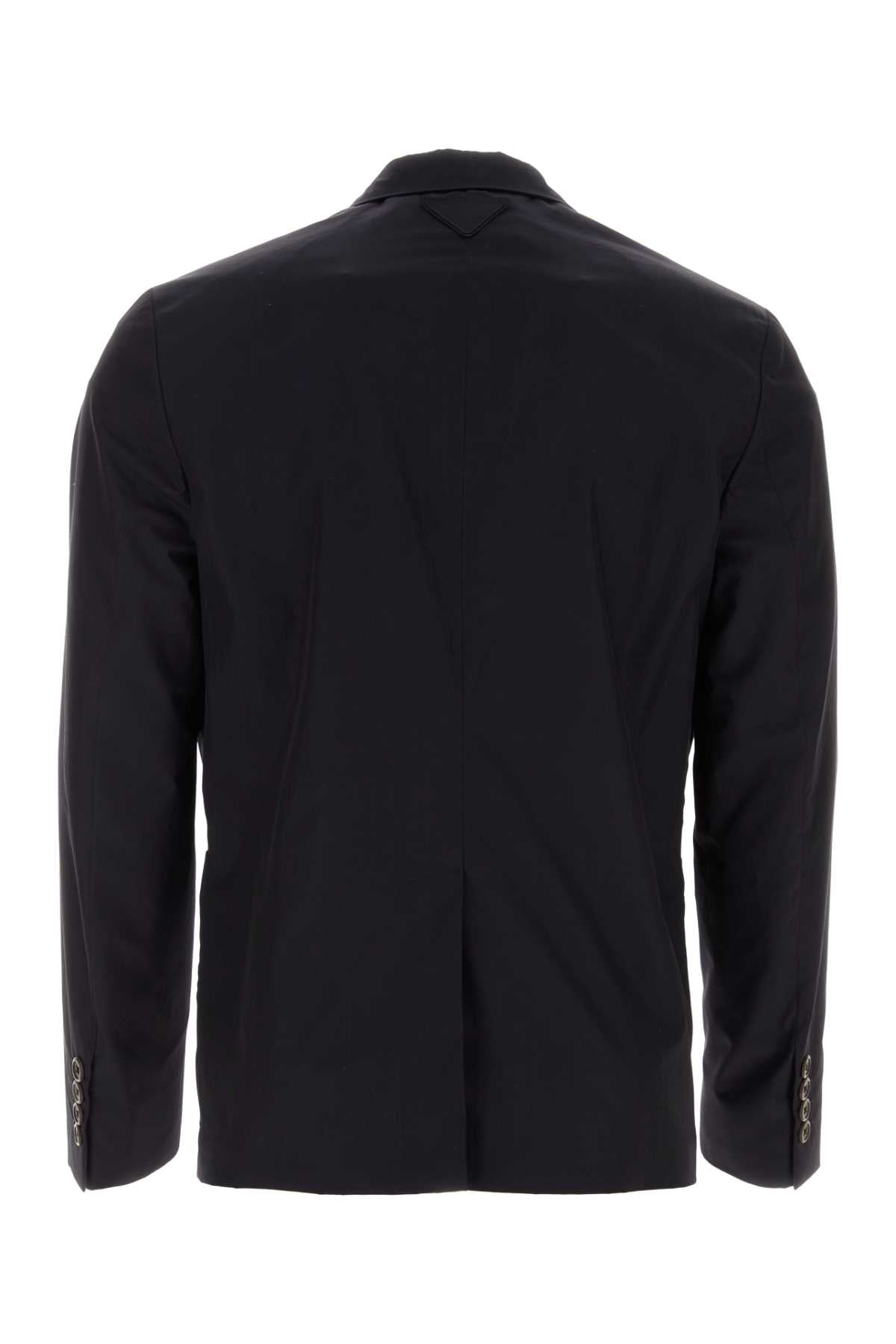 PRADA Midnight Cotton Blazer for Men