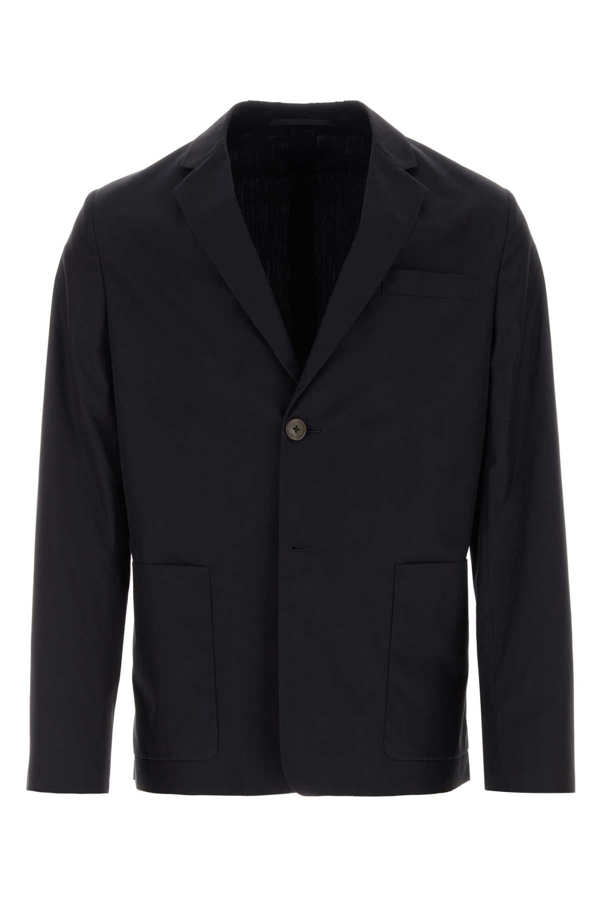 PRADA Midnight Cotton Blazer for Men