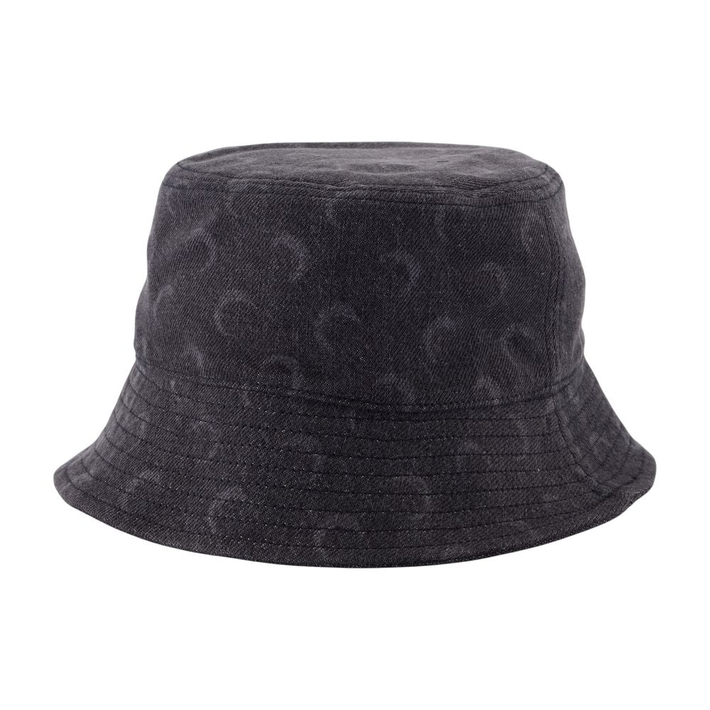 MARINE SERRE Moon Laser Denim Bucket Hat
