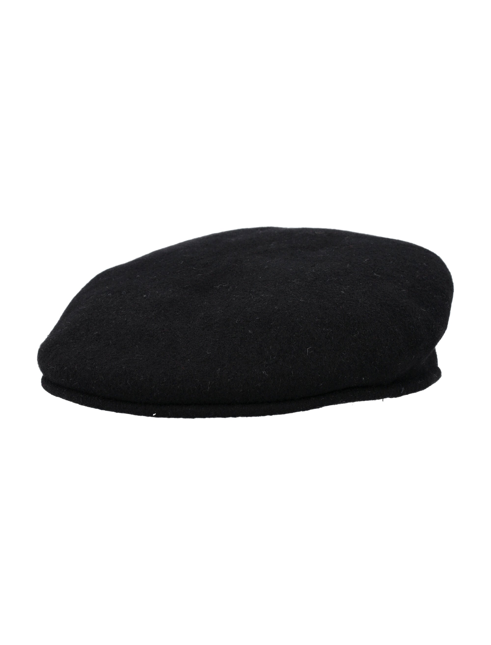 MARINE SERRE Wool Logo Beret Hat