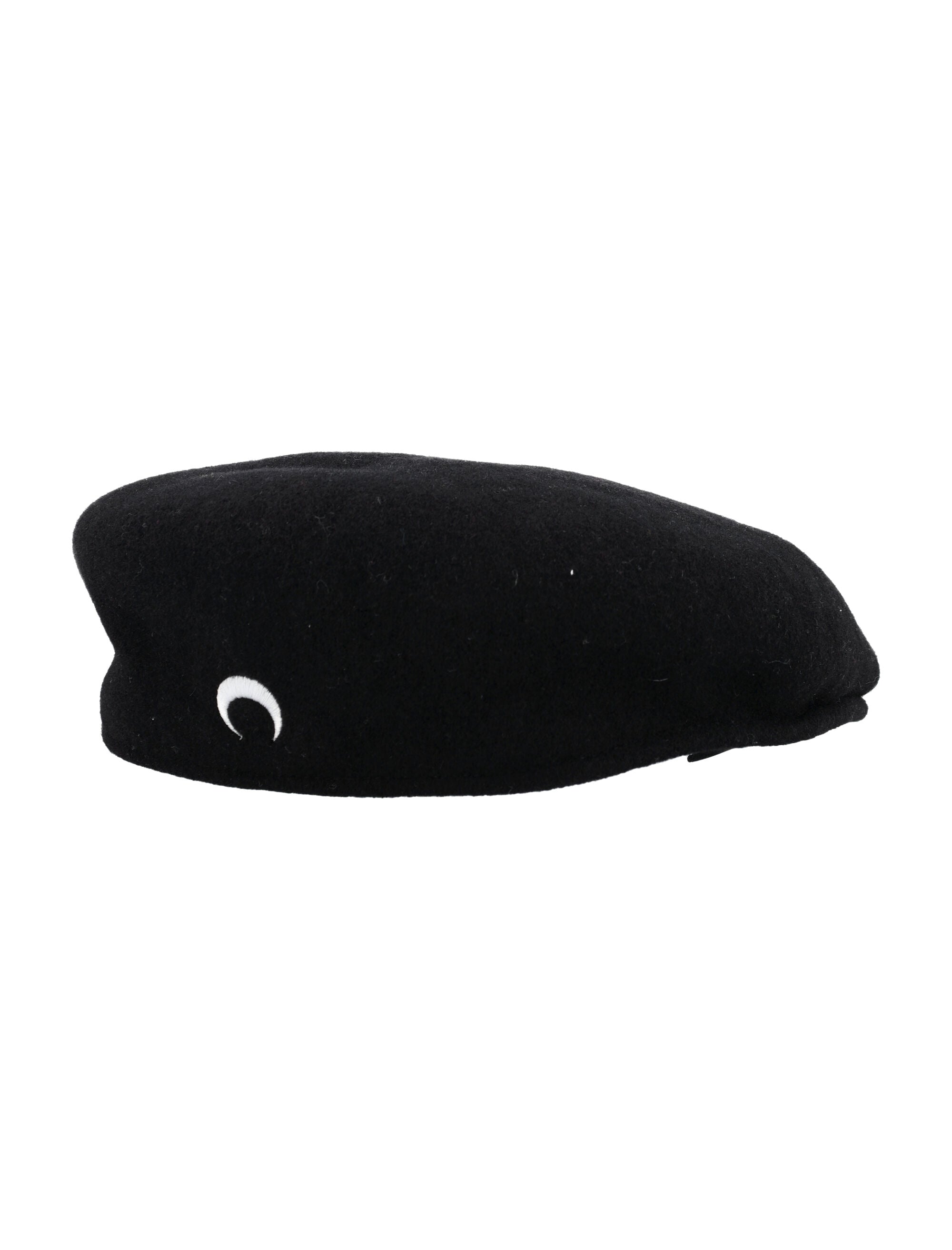 MARINE SERRE Classic French Beret with Iconic Logo