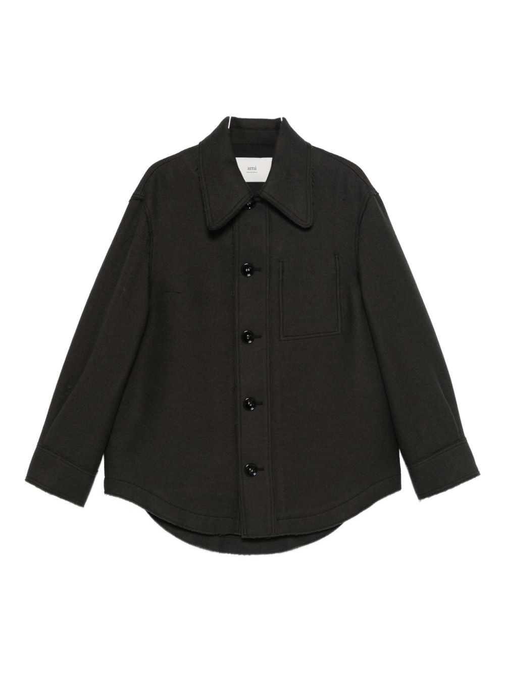 AMI PARIS Wool Shirt Jacket