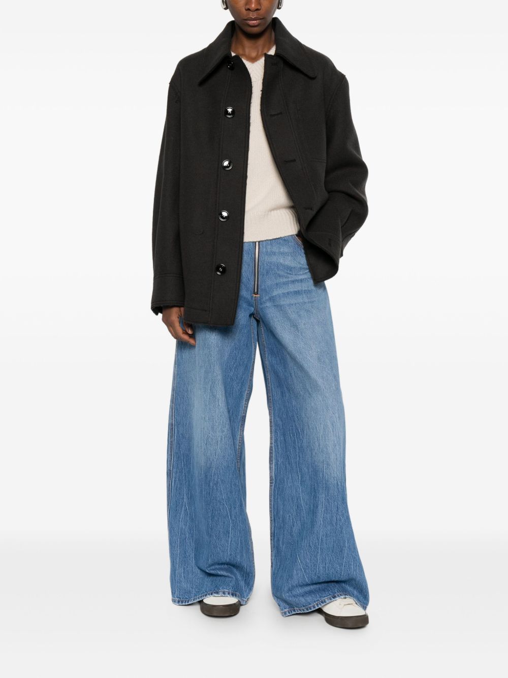 AMI PARIS Wool Shirt Jacket