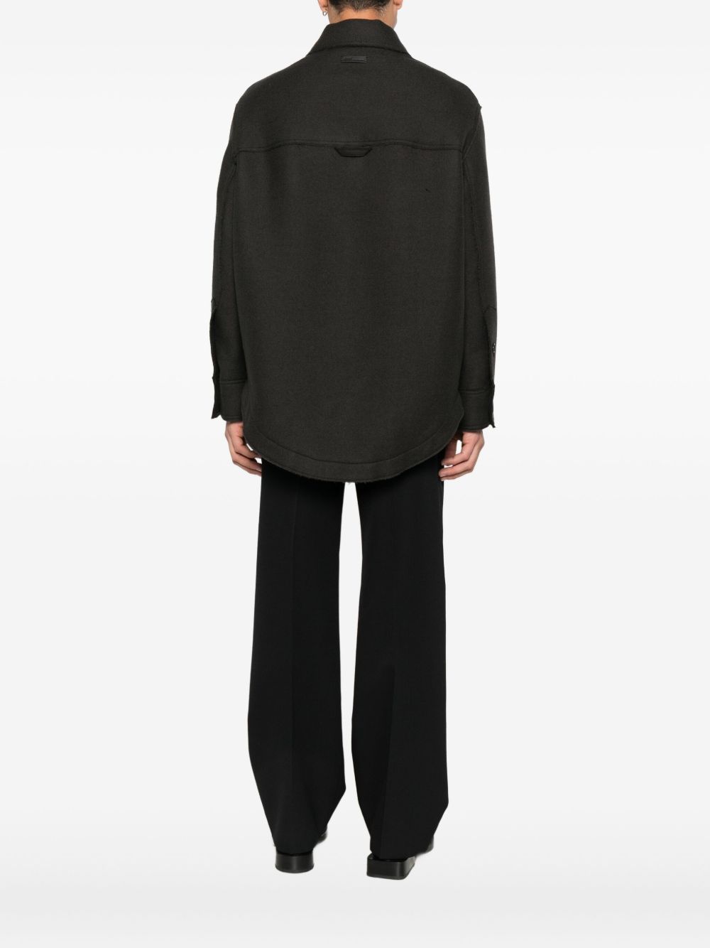 AMI PARIS Wool Shirt Jacket