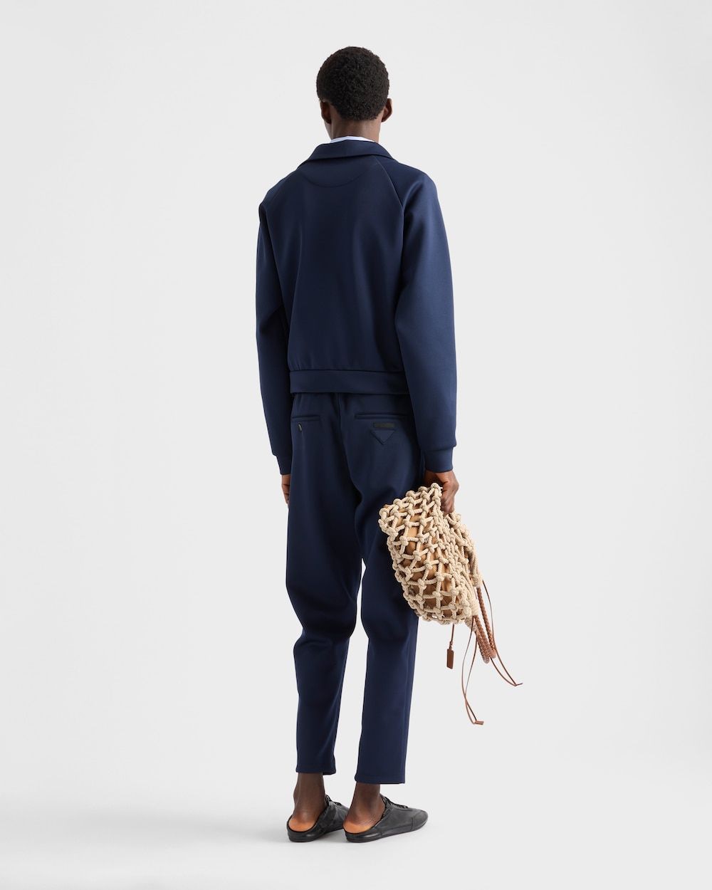 PRADA Zipped Sweatshirt for Men - FW25 Collection