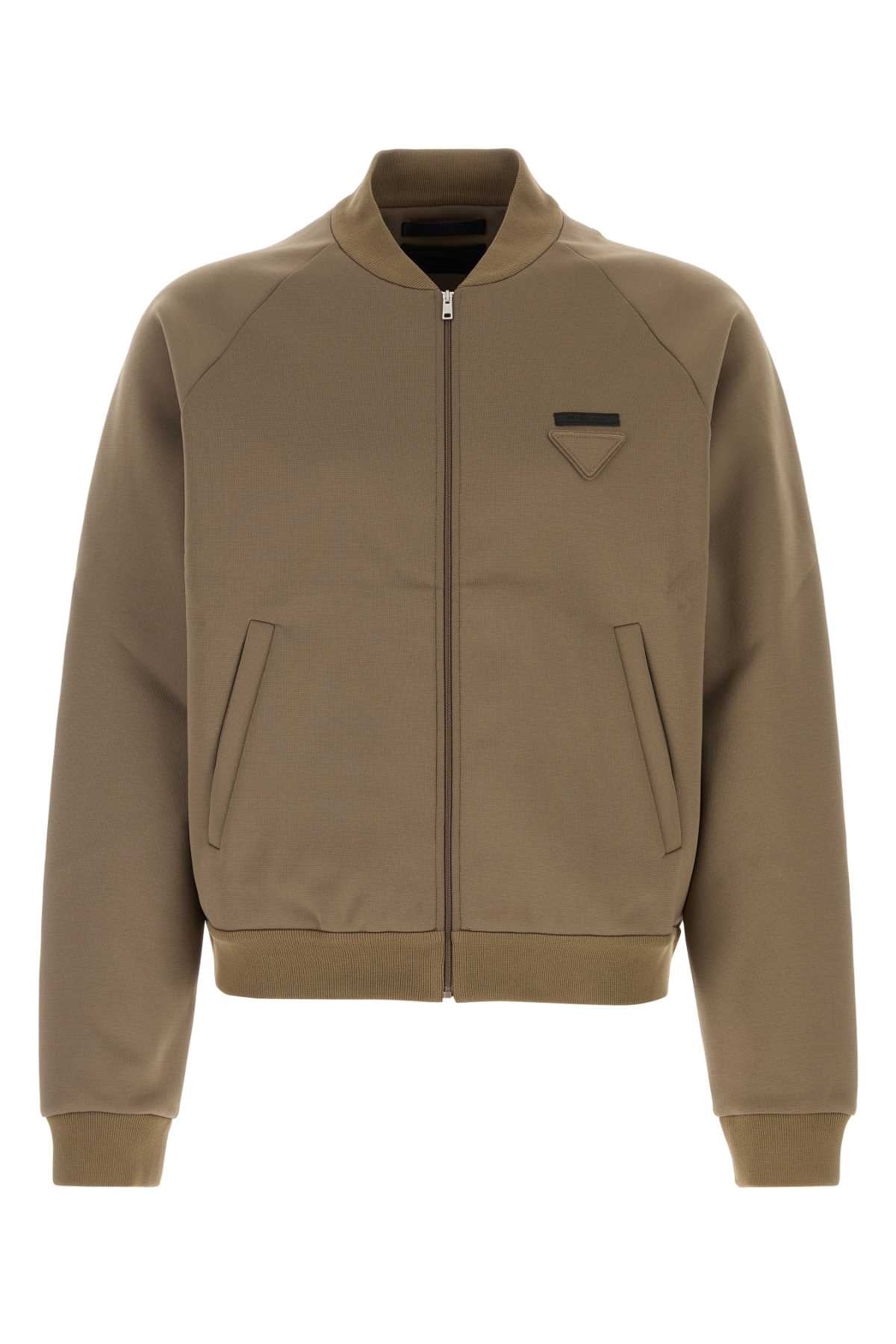 PRADA Stretch Nylon Sweatshirt for Men - Fall/Winter 2025