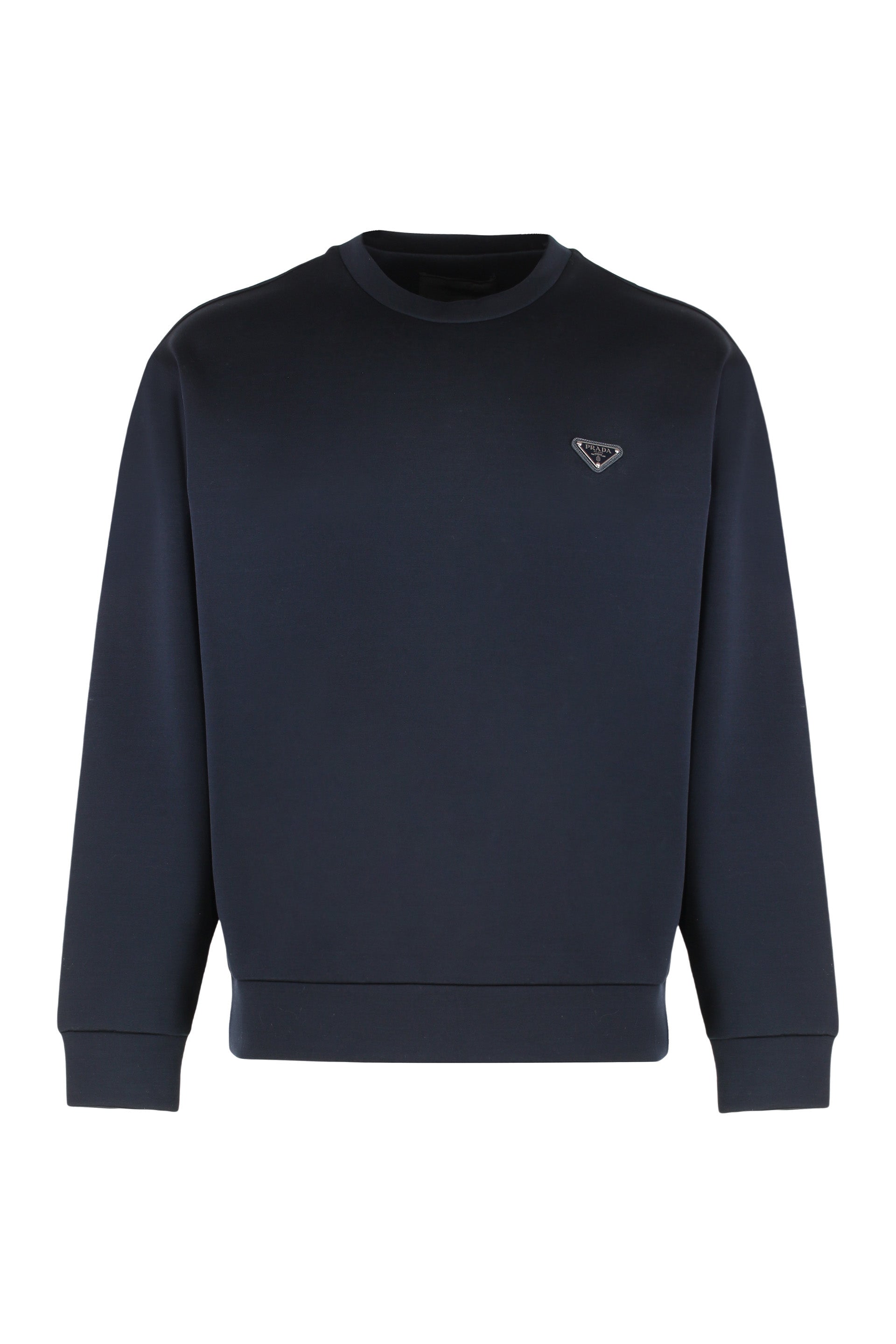 PRADA Cotton Crew-Neck Sweatshirt