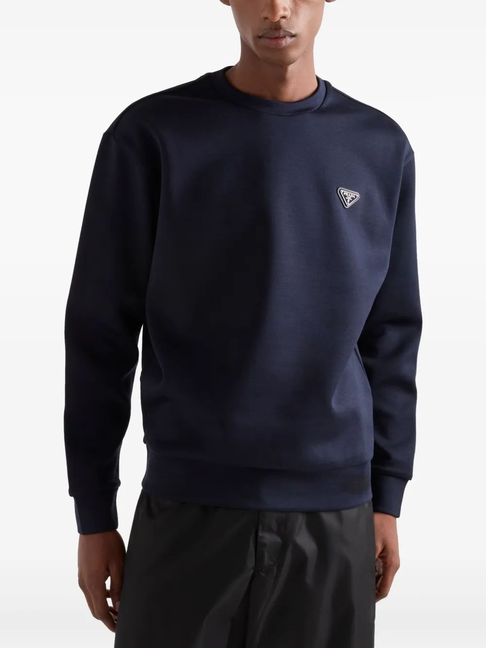 PRADA Cotton Crew-Neck Sweatshirt