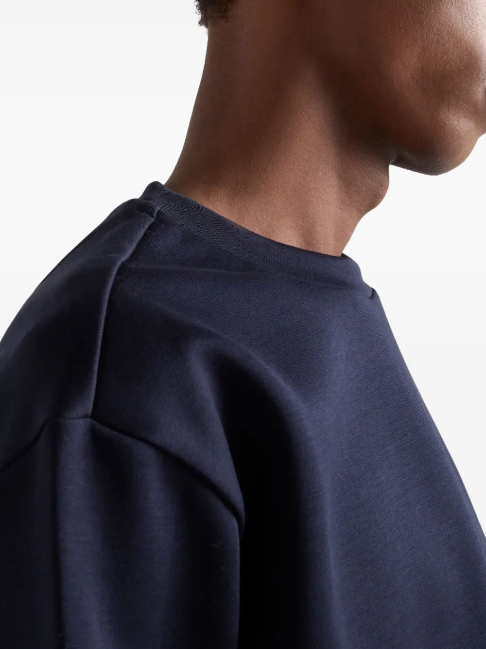 PRADA Cotton Crew-Neck Sweatshirt