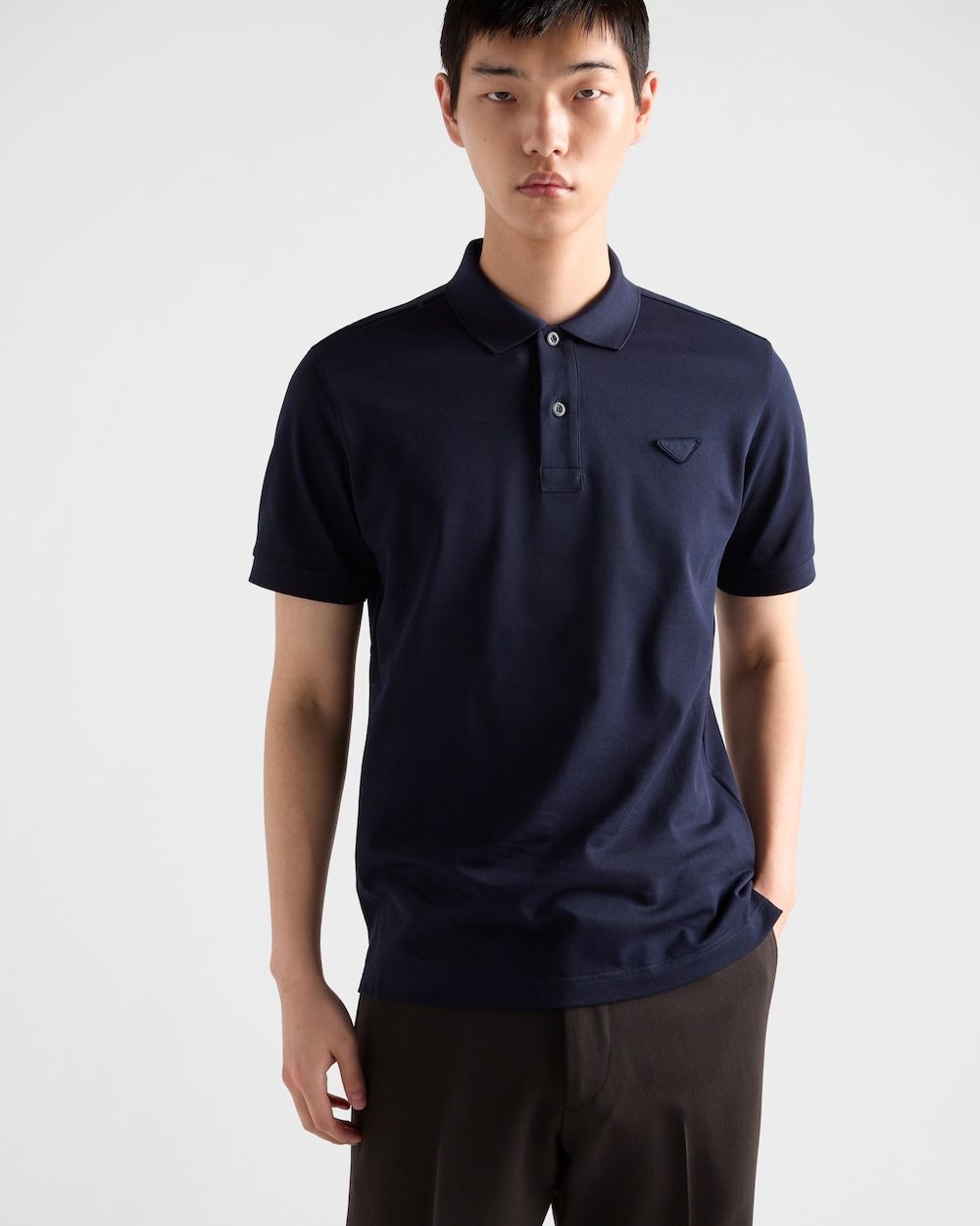 PRADA Men's Classic Fit Polo