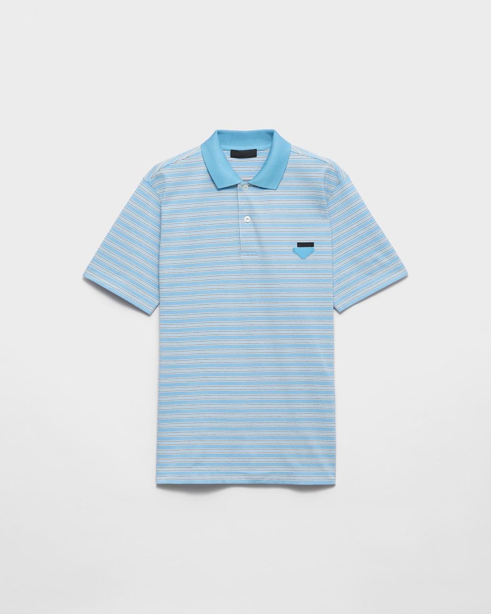 PRADA Men's Mini Polo Shirt for FW25
