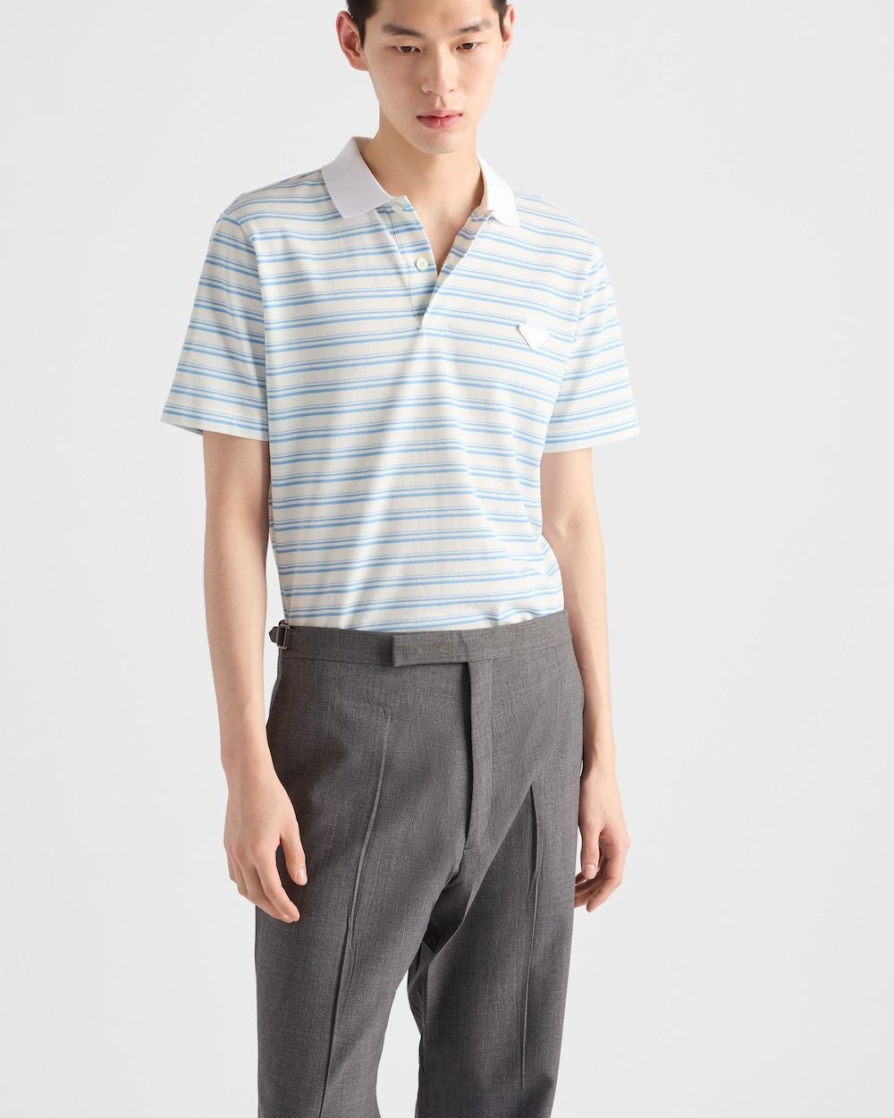 PRADA Classic Polo Shirt for Men - Fall 2025