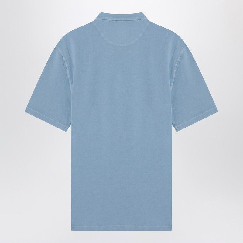 PRADA Button-Up Short Sleeve Polo Shirt for Men