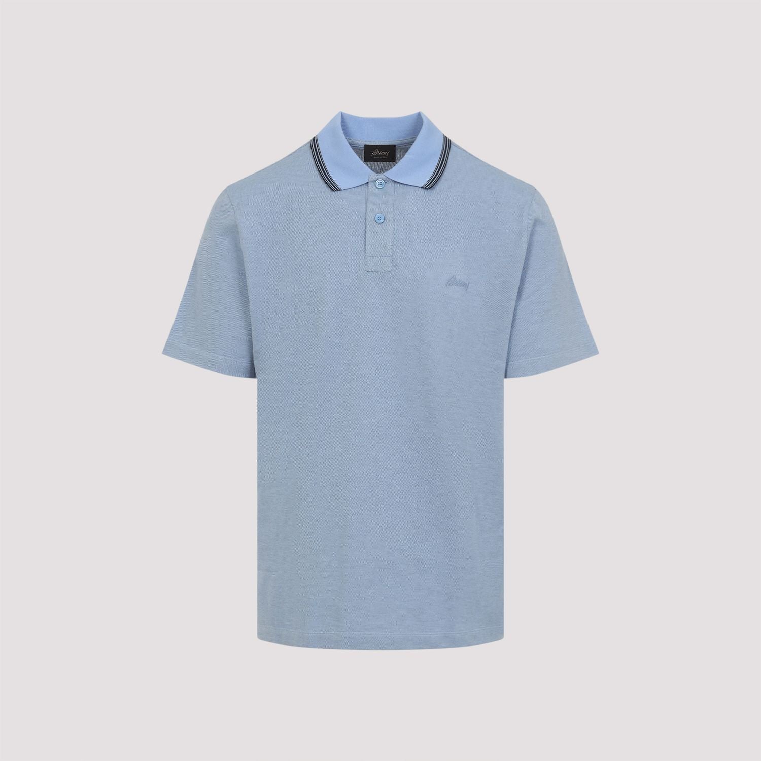 BRIONI Cotton Polo for Men - FW25