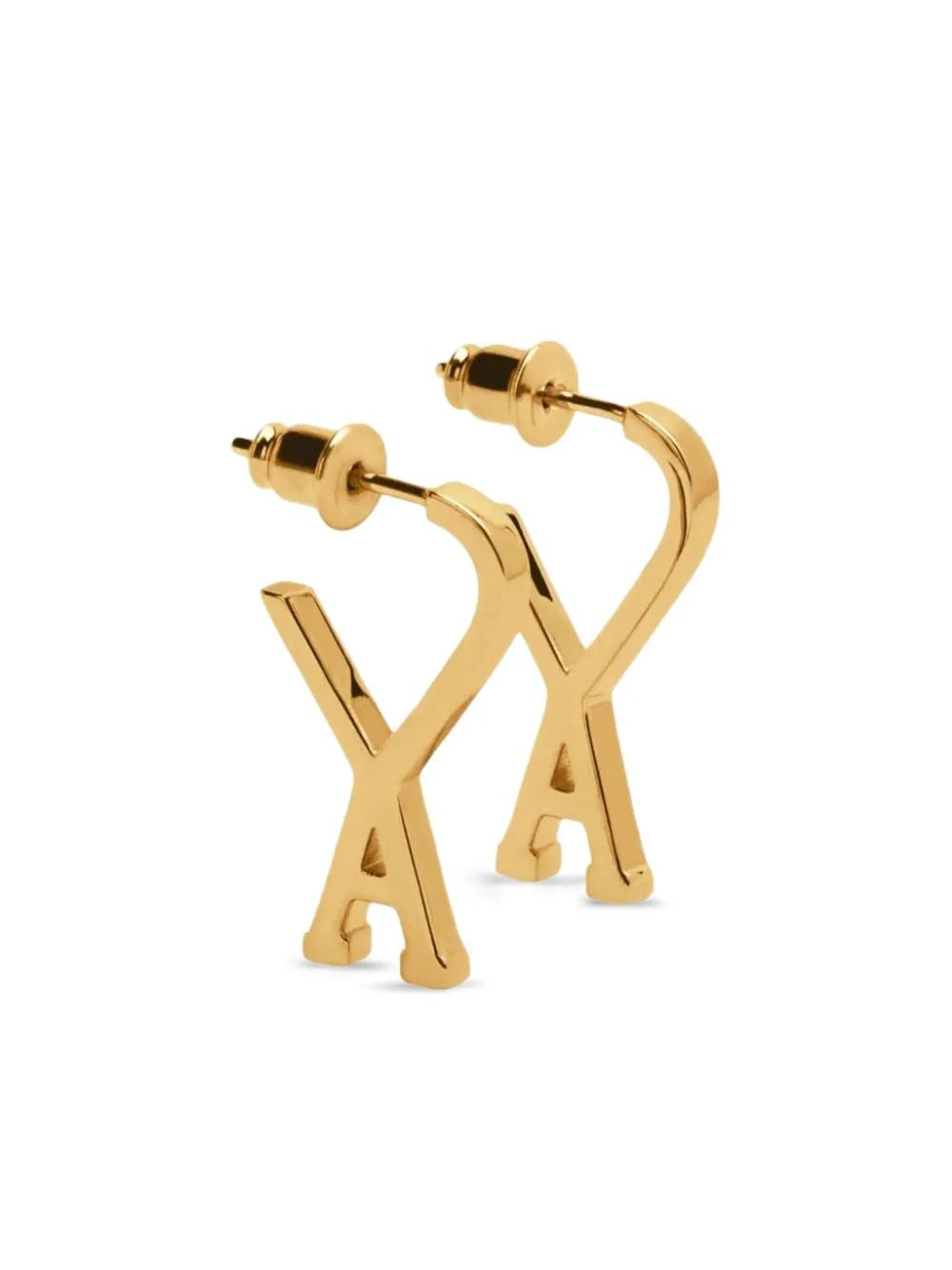 AMI PARIS Mini Creole Heart Earrings for Women