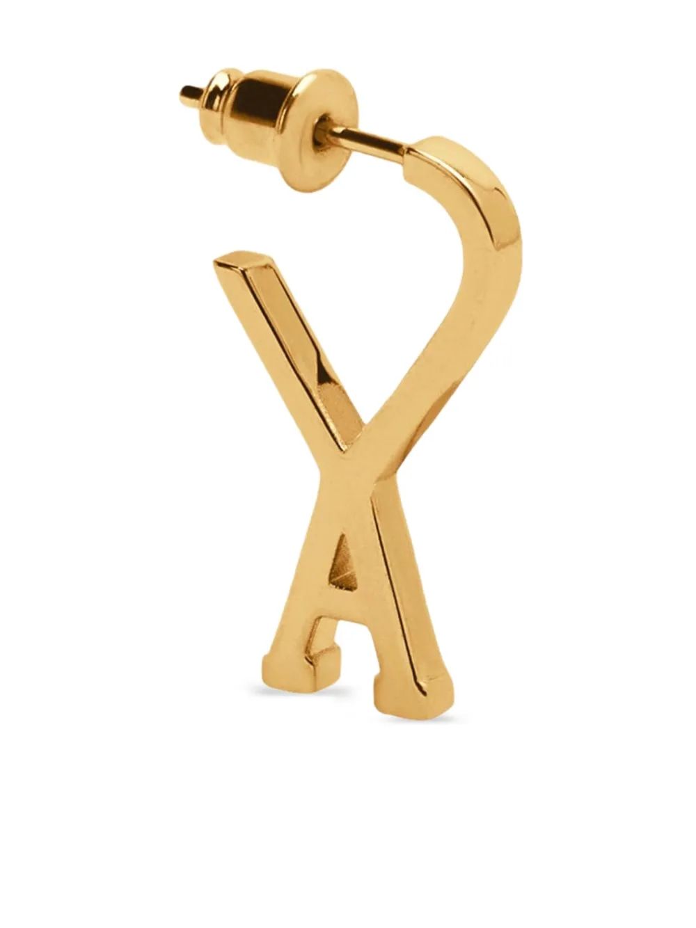 AMI PARIS Mini Creole Heart Earrings for Women