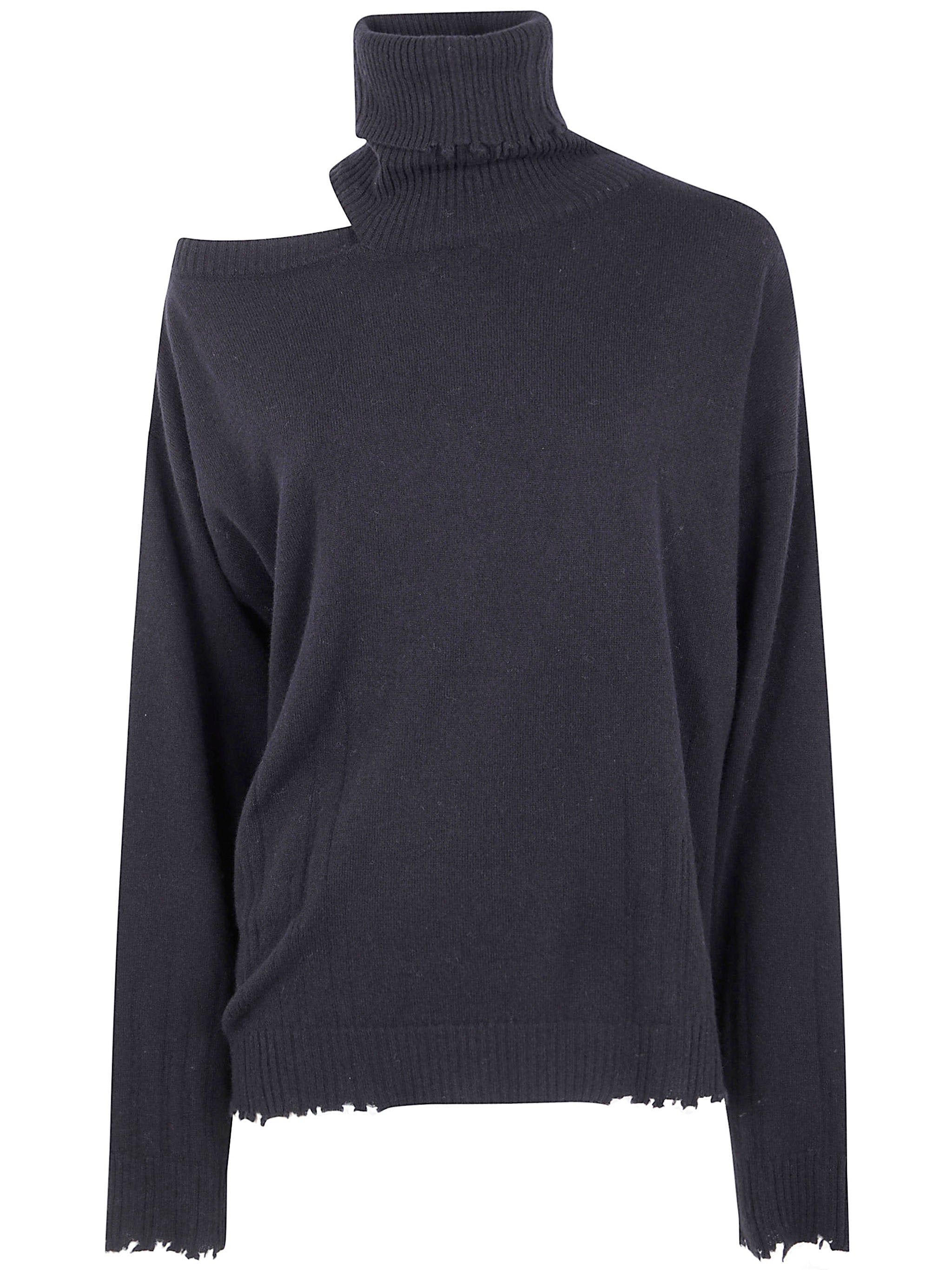 UMA WANG Cashmere High Neck Top